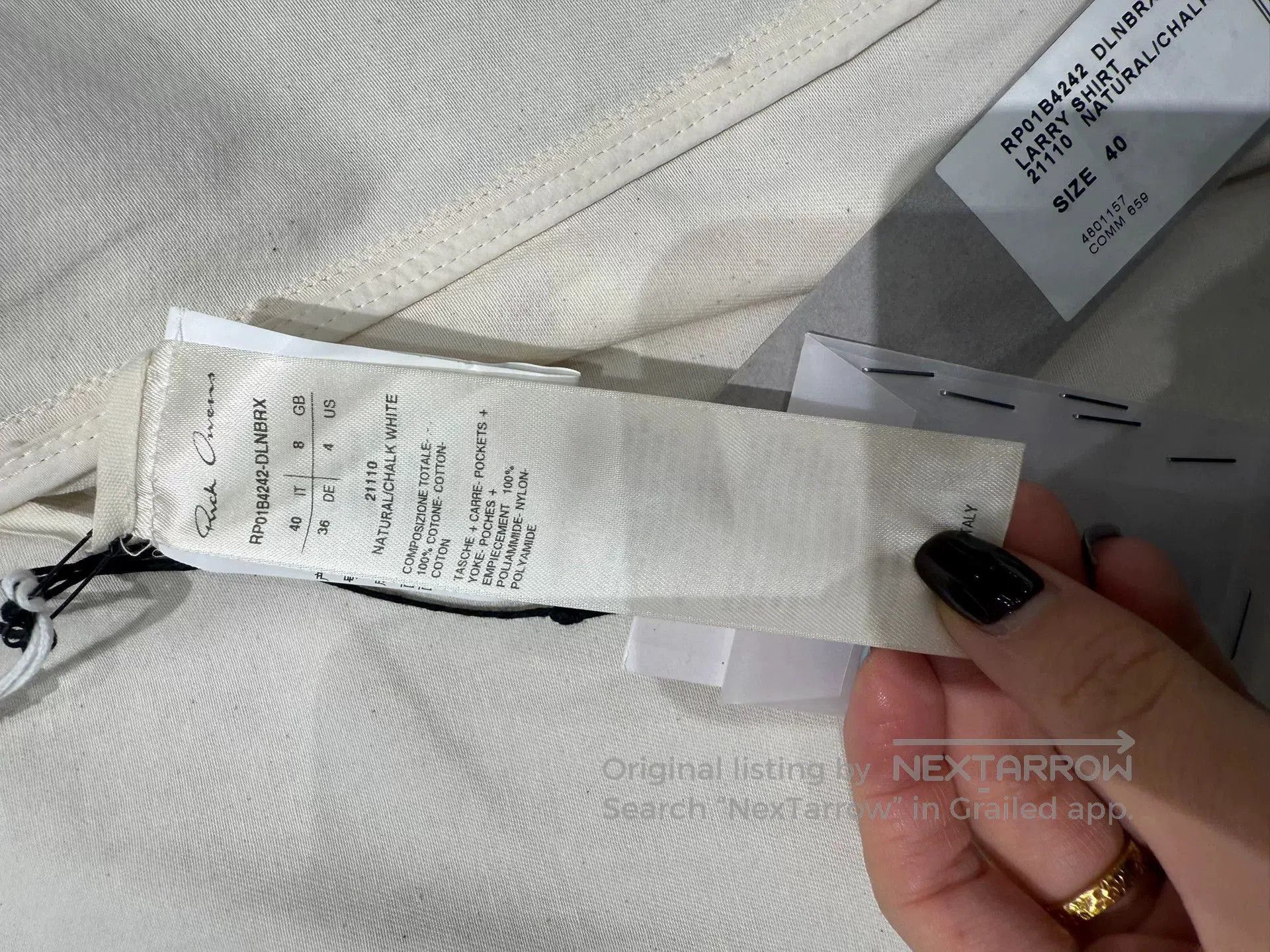 Rick Owens Rick Owens Long Sleeve V. Size S / US 4 / IT 40 - 8 Thumbnail