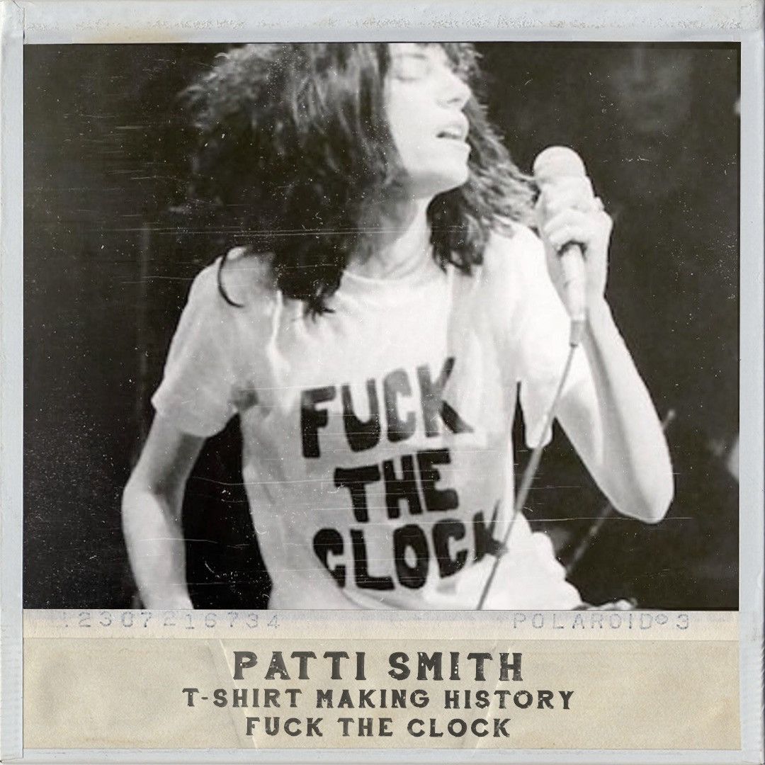 Vintage Vintage Fuck The Clock Rare Tees Size US M / EU 48-50 / 2 - 13 Thumbnail