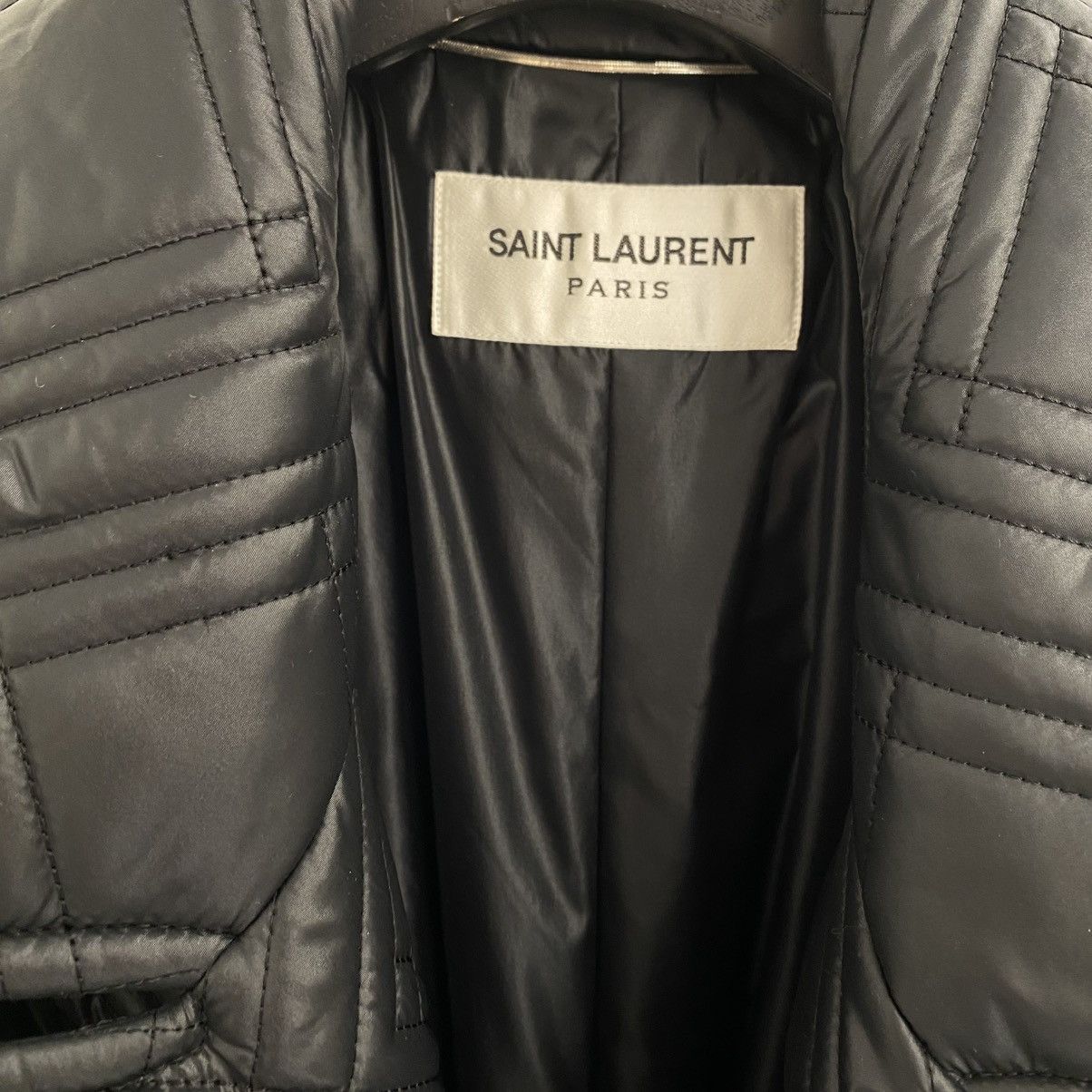 Saint Laurent Paris Saint Laurent Quilted Coat in Medium Size US M / EU 48-50 / 2 - 4 Thumbnail