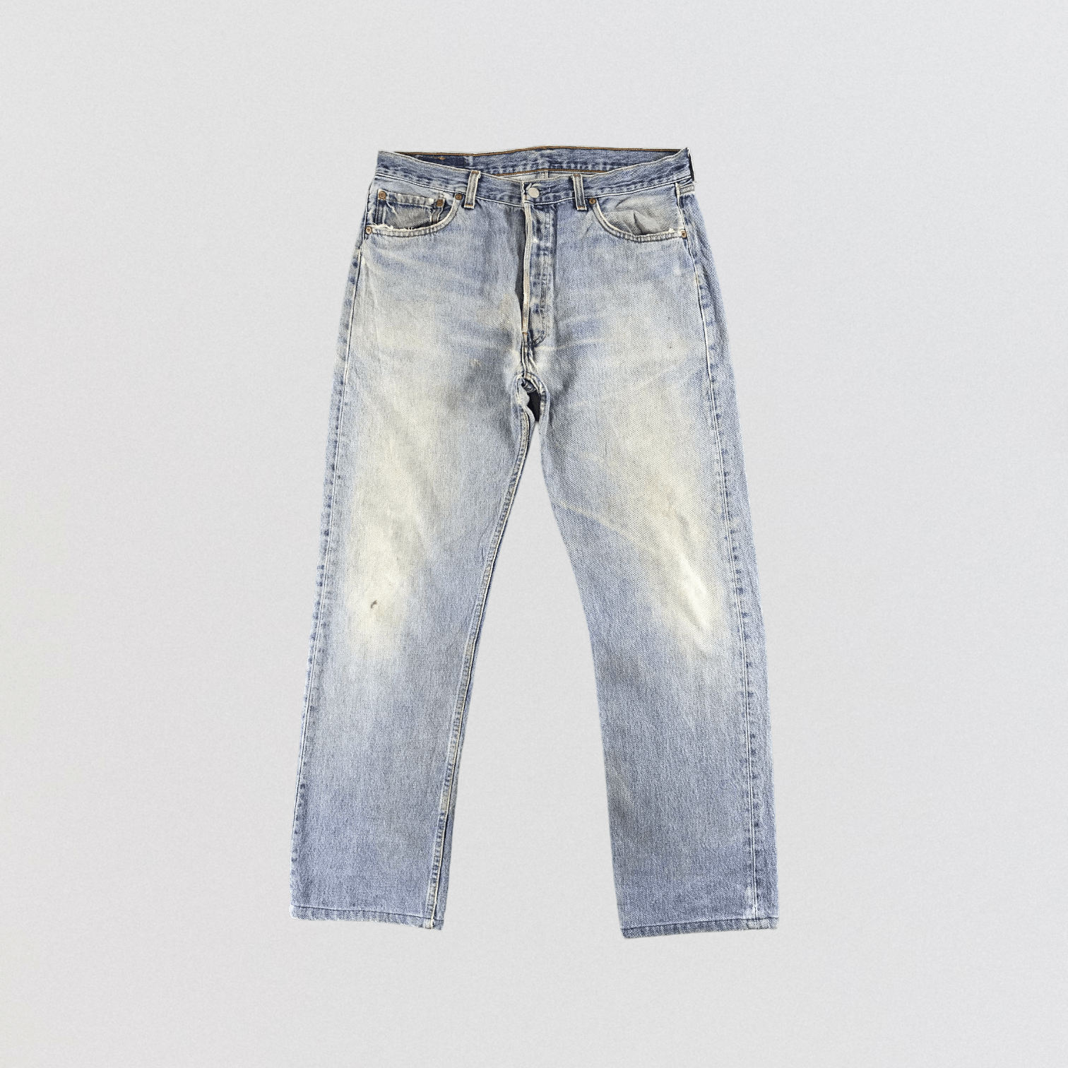 image of 90's Levis 501 Jeans-Jm346 in Blue, Men's (Size 35)