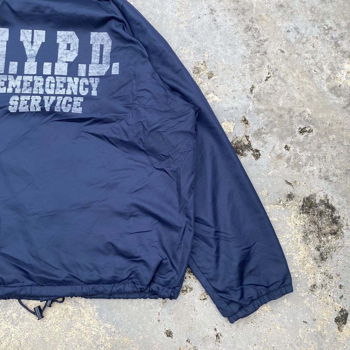 If Six Was Nine × Japanese Brand × Vintage vintage NYPD police department light coach jacket Size US XL / EU 56 / 4 - 16 Thumbnail