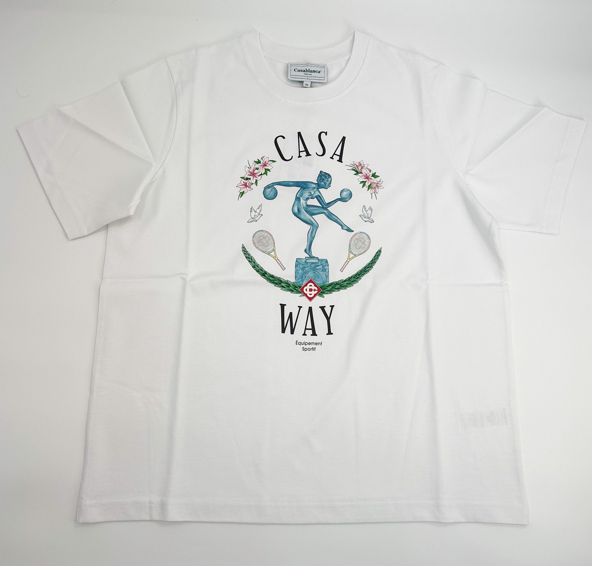 Casablanca Casablanca Statue En Marbre Printed T-Shirt Size US XXL / EU 58 / 5 - 1 Thumbnail
