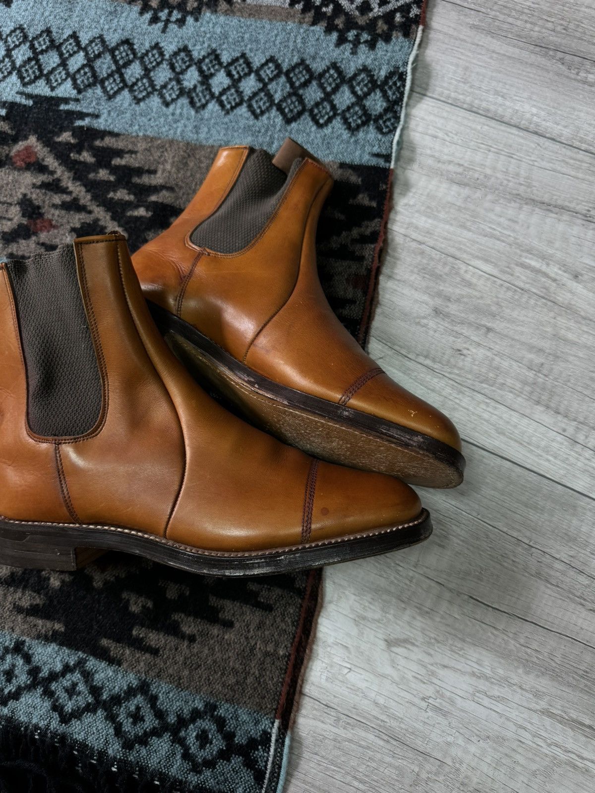 Other Vintage Regent Leather Chelsea Boots Made In England Size US 8.5 / EU 41-42 - 2 Thumbnail