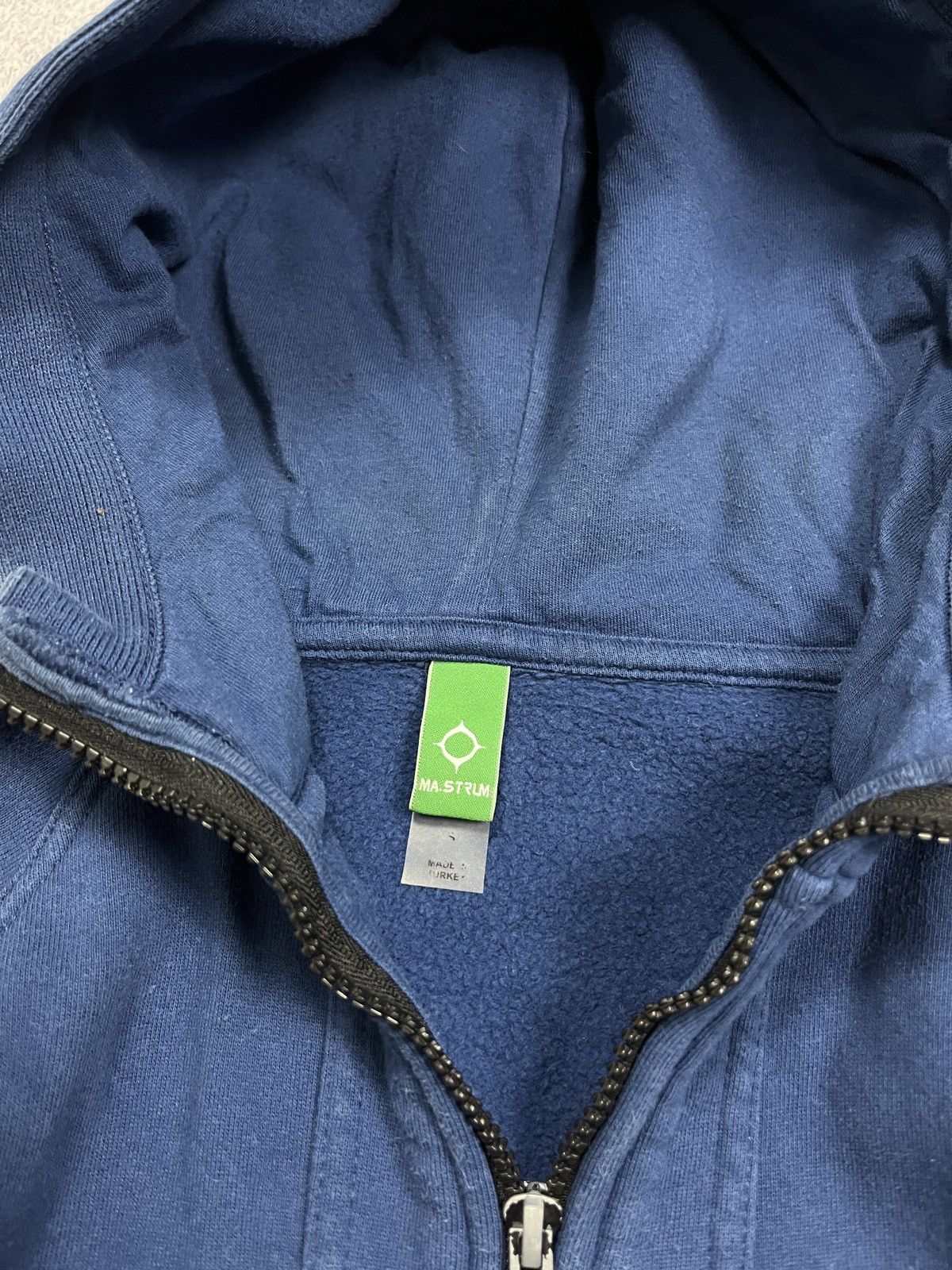 MA.STRUM × Vintage Vintage Ma.Strum Blue Zip Hoodie Size US S / EU 44-46 / 1 - 9 Thumbnail