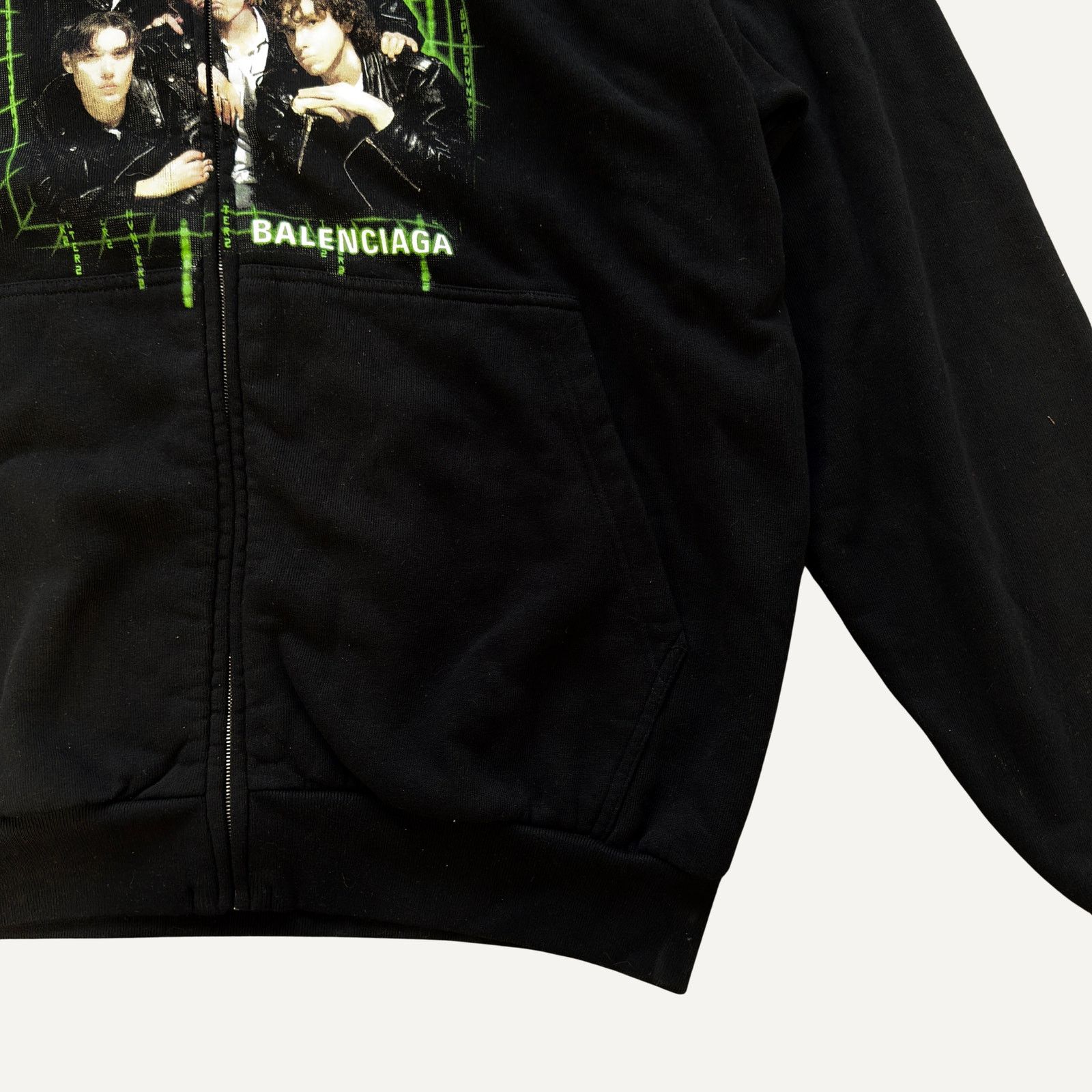 Balenciaga Balenciaga SpeedHunters Oversized Zip-Up Hoodie Size L Size US L / EU 52-54 / 3 - 3 Thumbnail