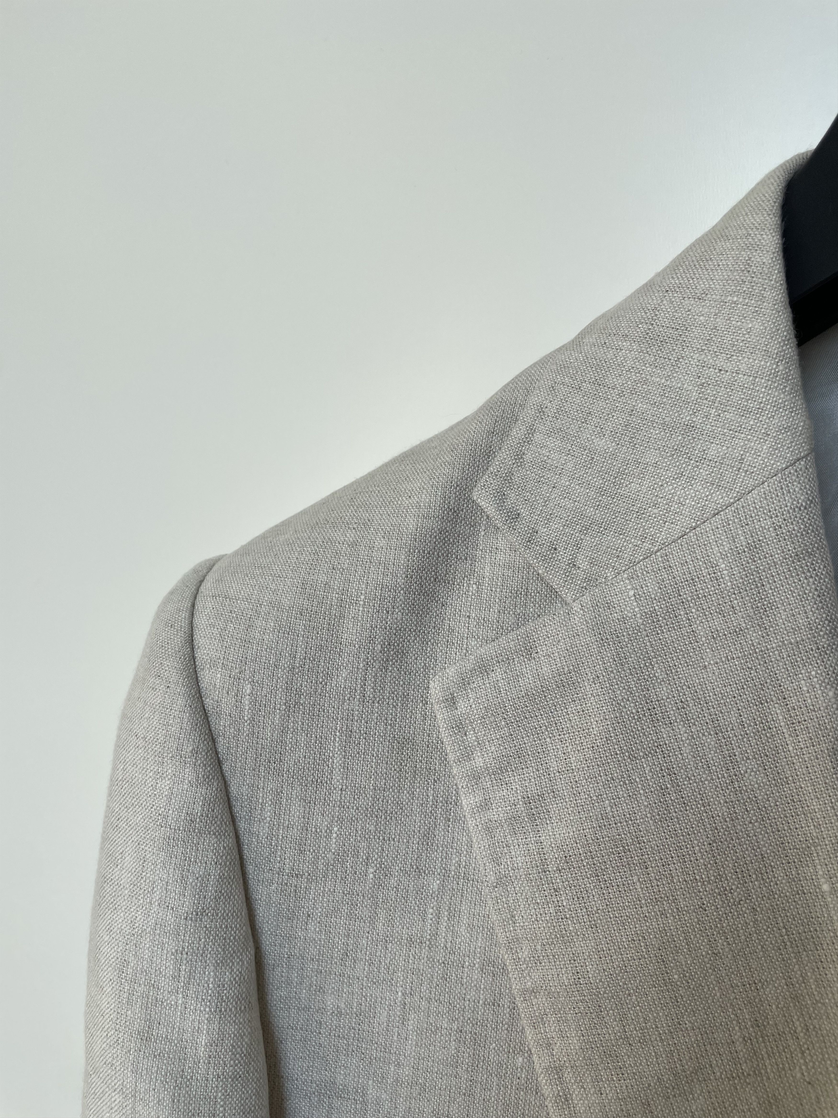 Suitsupply [NO US TAX] LNWOT Suitsupply Jort linen safari jacket, 36R Size 36R - 4 Thumbnail