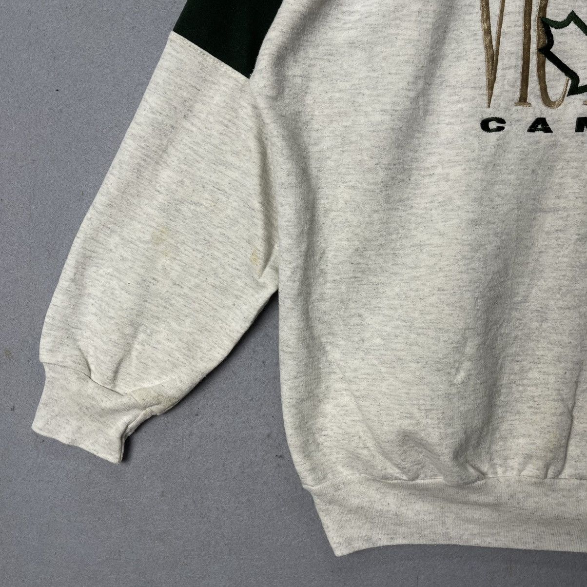 Vintage Vintage Powder West Alpine Ski Club Quarter Zip Sweatshirt Size US L / EU 52-54 / 3 - 5 Thumbnail