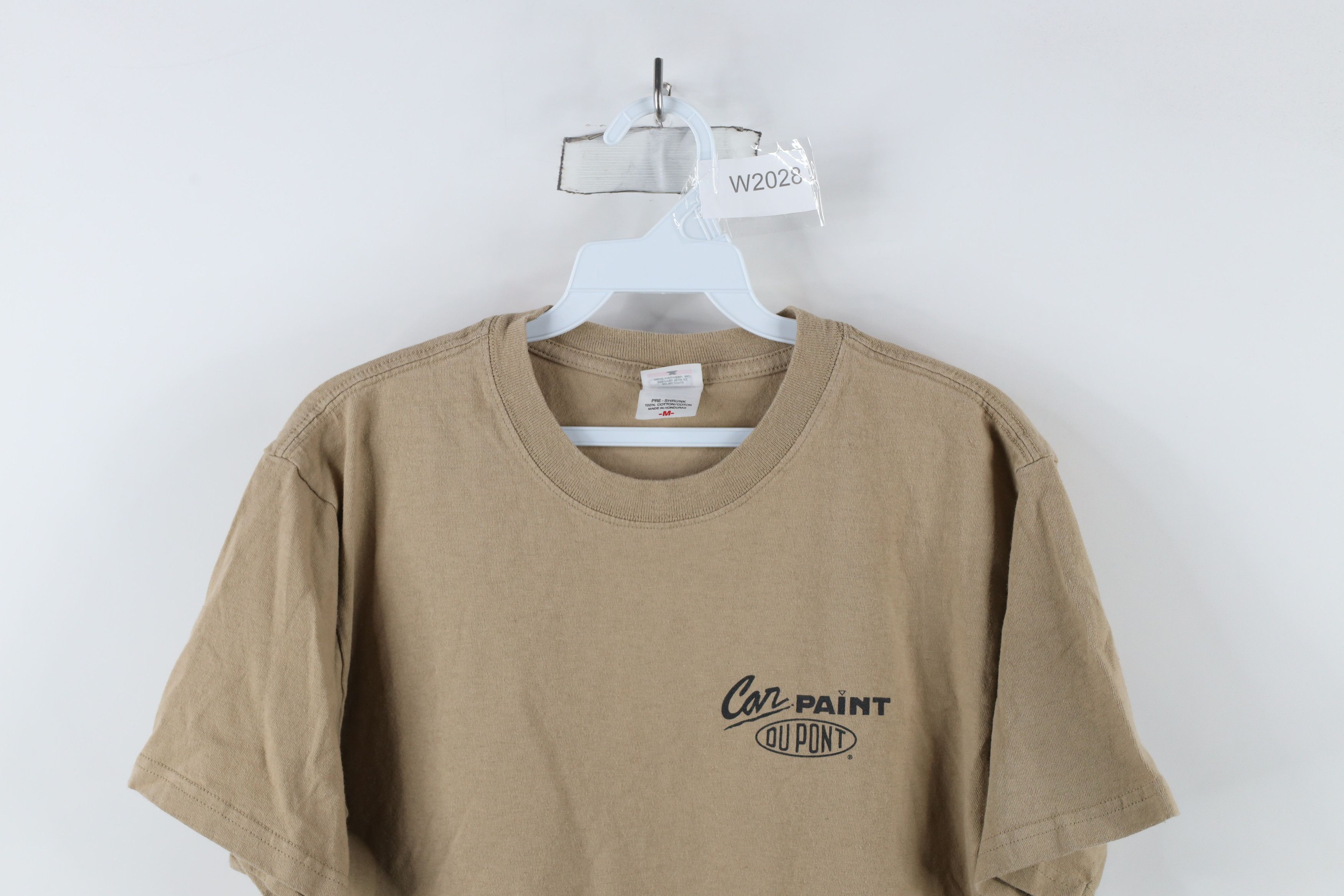 Vintage Vintage Spell Du Pont Car Paint Short Sleeve T-Shirt Beige Size US M / EU 48-50 / 2 - 2 Thumbnail