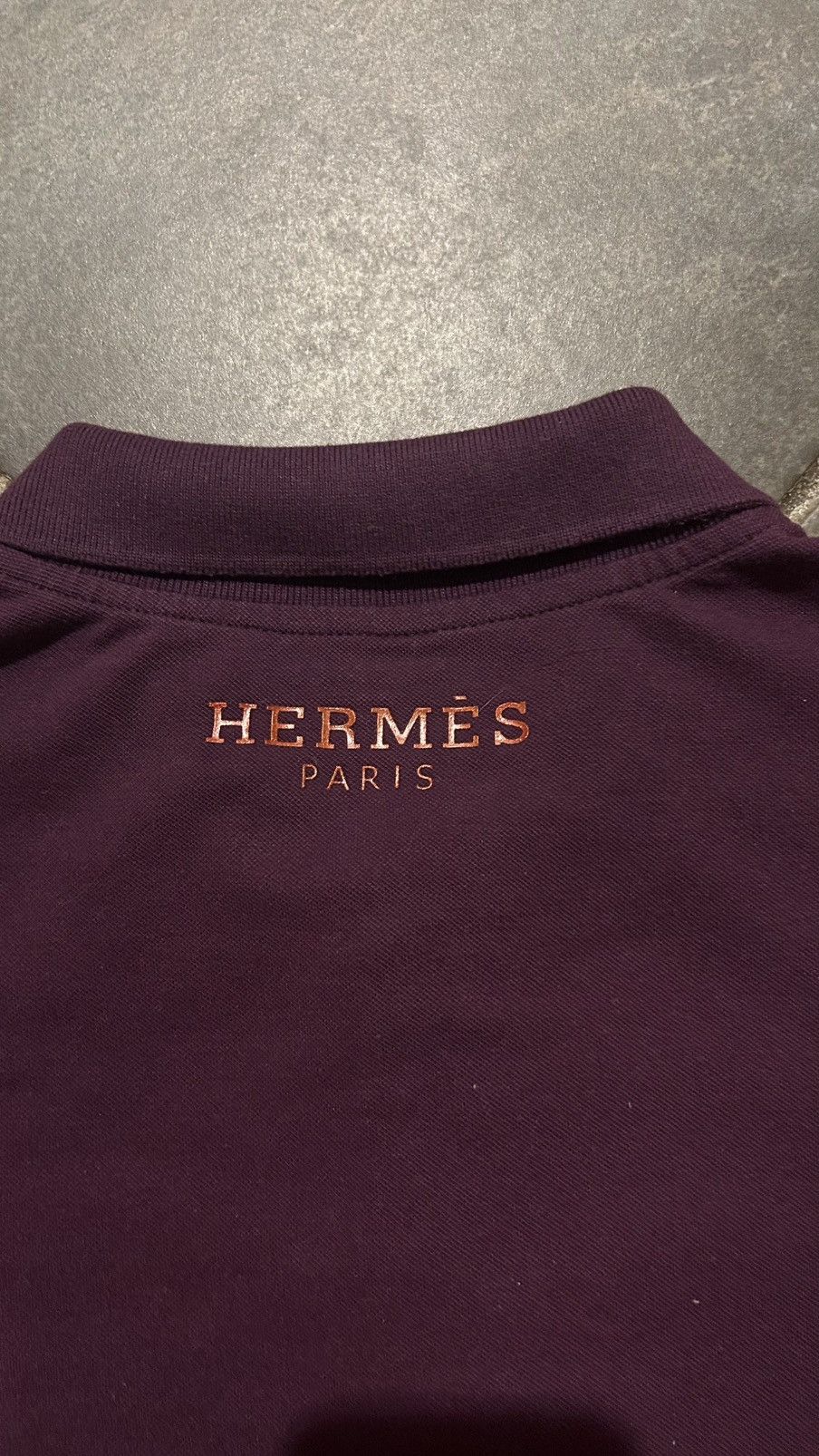 Hermes Hermes purple polo designer Size US M / EU 48-50 / 2 - 5 Thumbnail