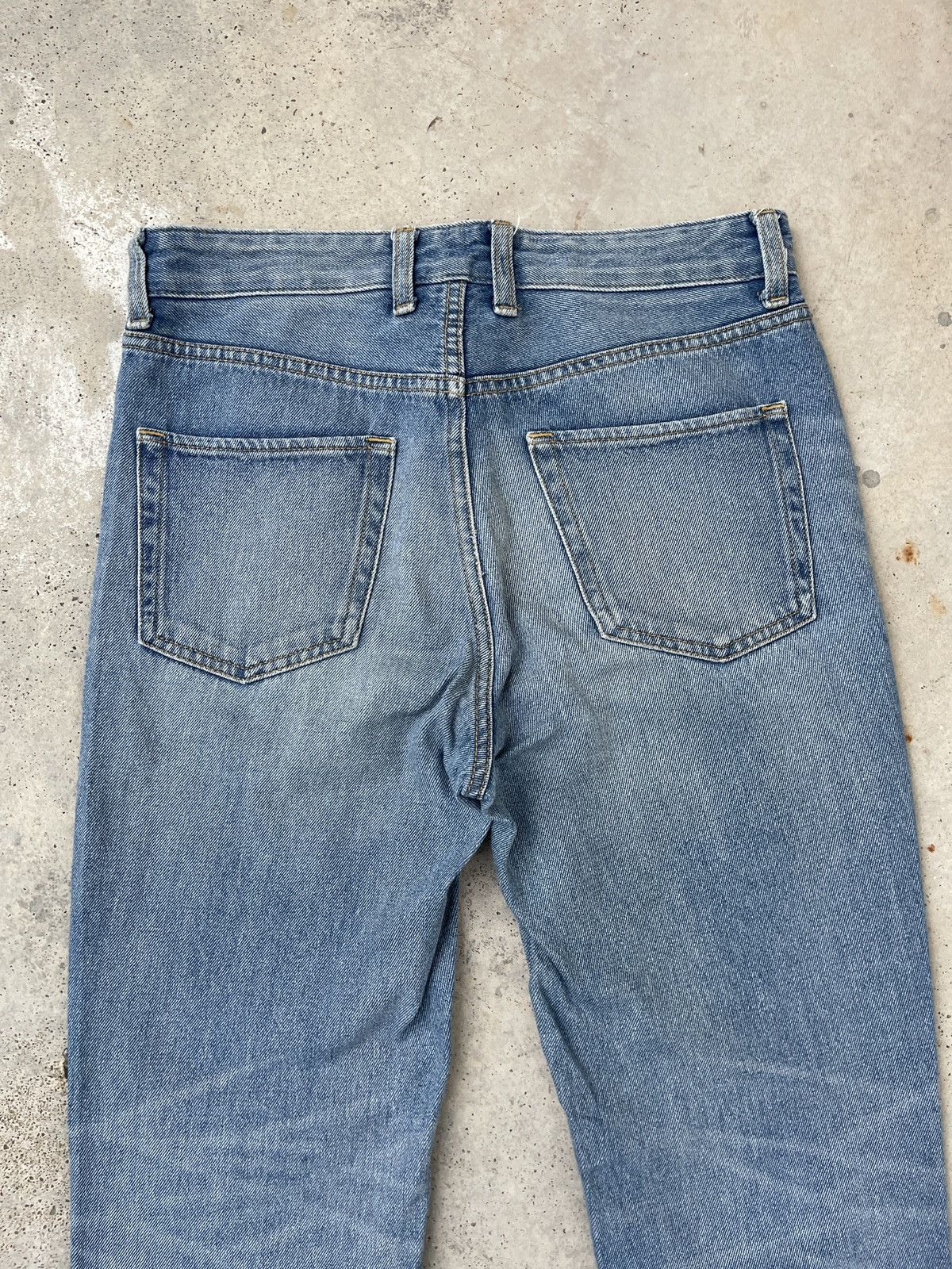 Japanese Brand × Junya Watanabe Vintage Japanese Brand Faded Blue Jeans Denim Size US 30 / EU 46 - 5 Thumbnail