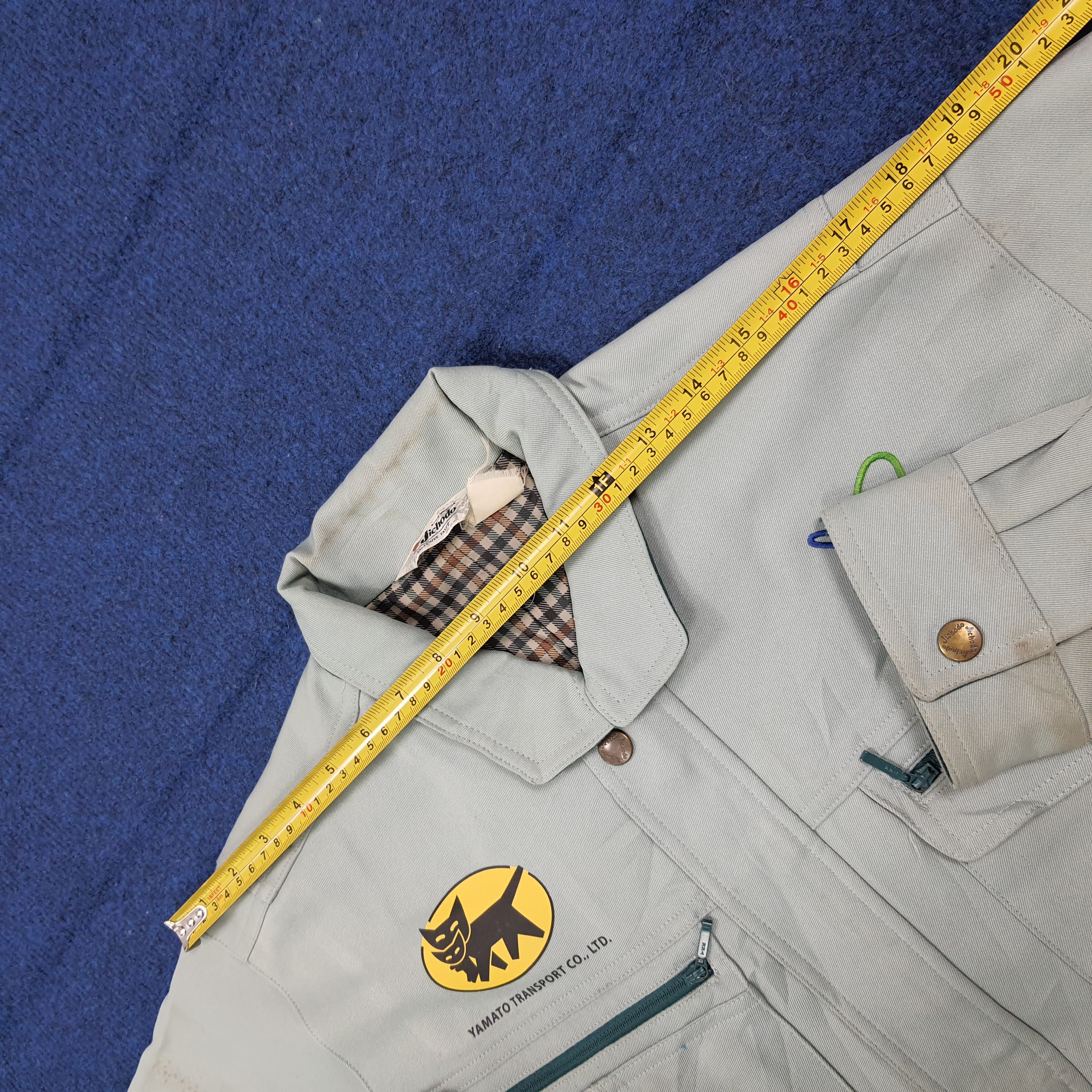 Japanese Brand Vintage Yamato Transport Japan Custom Logo Jacket C288N15 Size US M / EU 48-50 / 2 - 11 Thumbnail