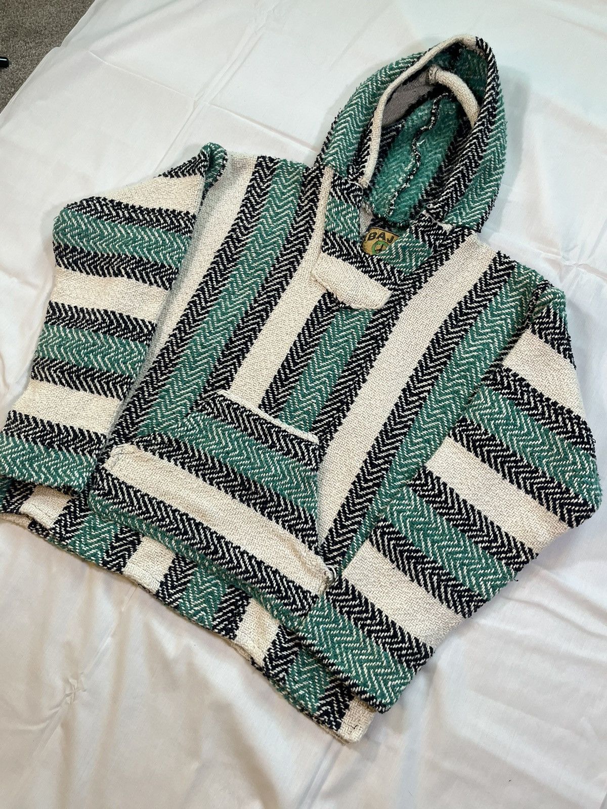 Baja Joe × Vintage Vintage Baja Joe Drug Rug Blanket Hoodie Size US S / EU 44-46 / 1 - 2 Thumbnail