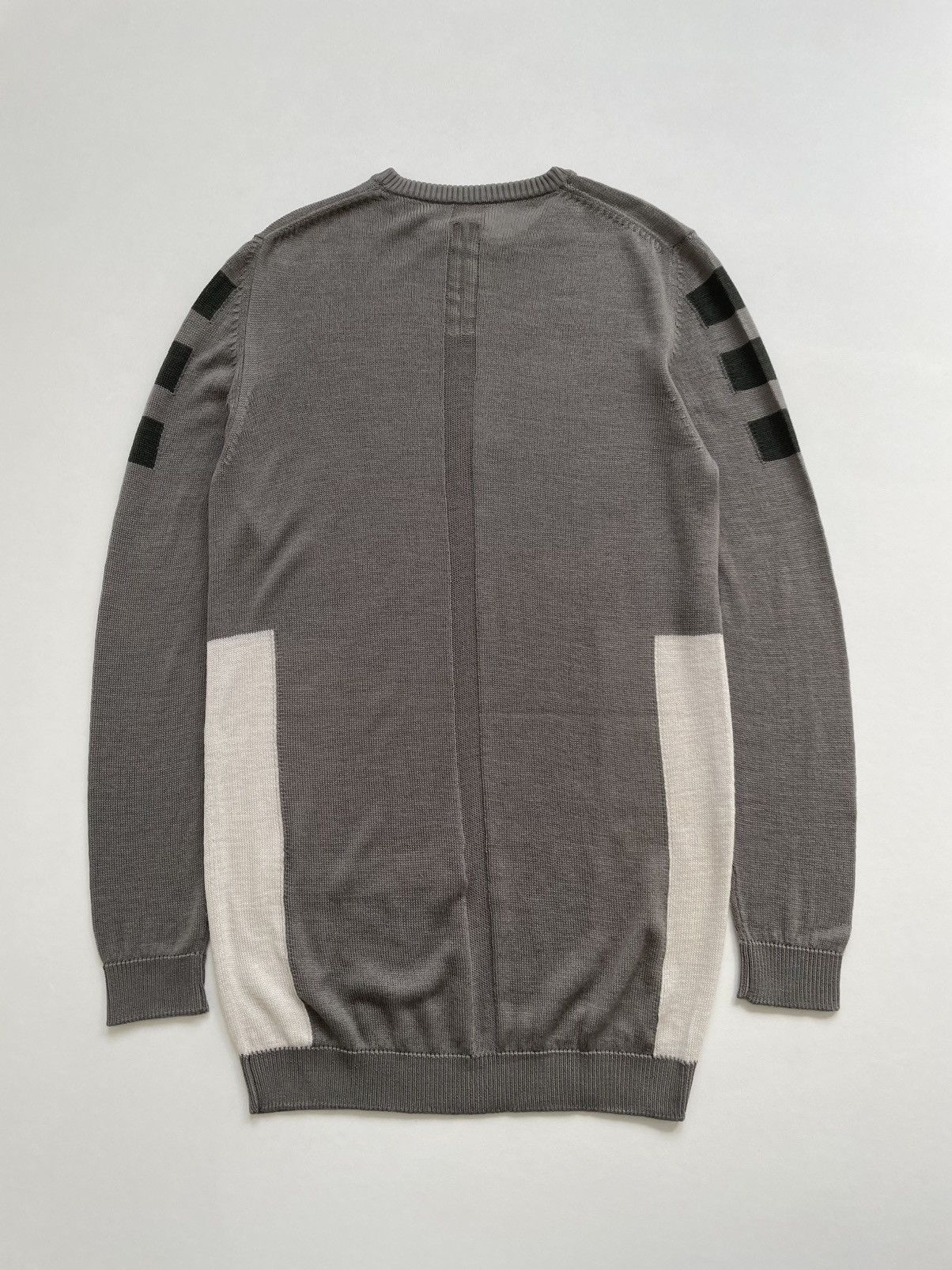 Rick Owens S/S 20 ‘Tecuatl’ Panelled Wool Sweater Size US M / EU 48-50 / 2 - 11 Thumbnail