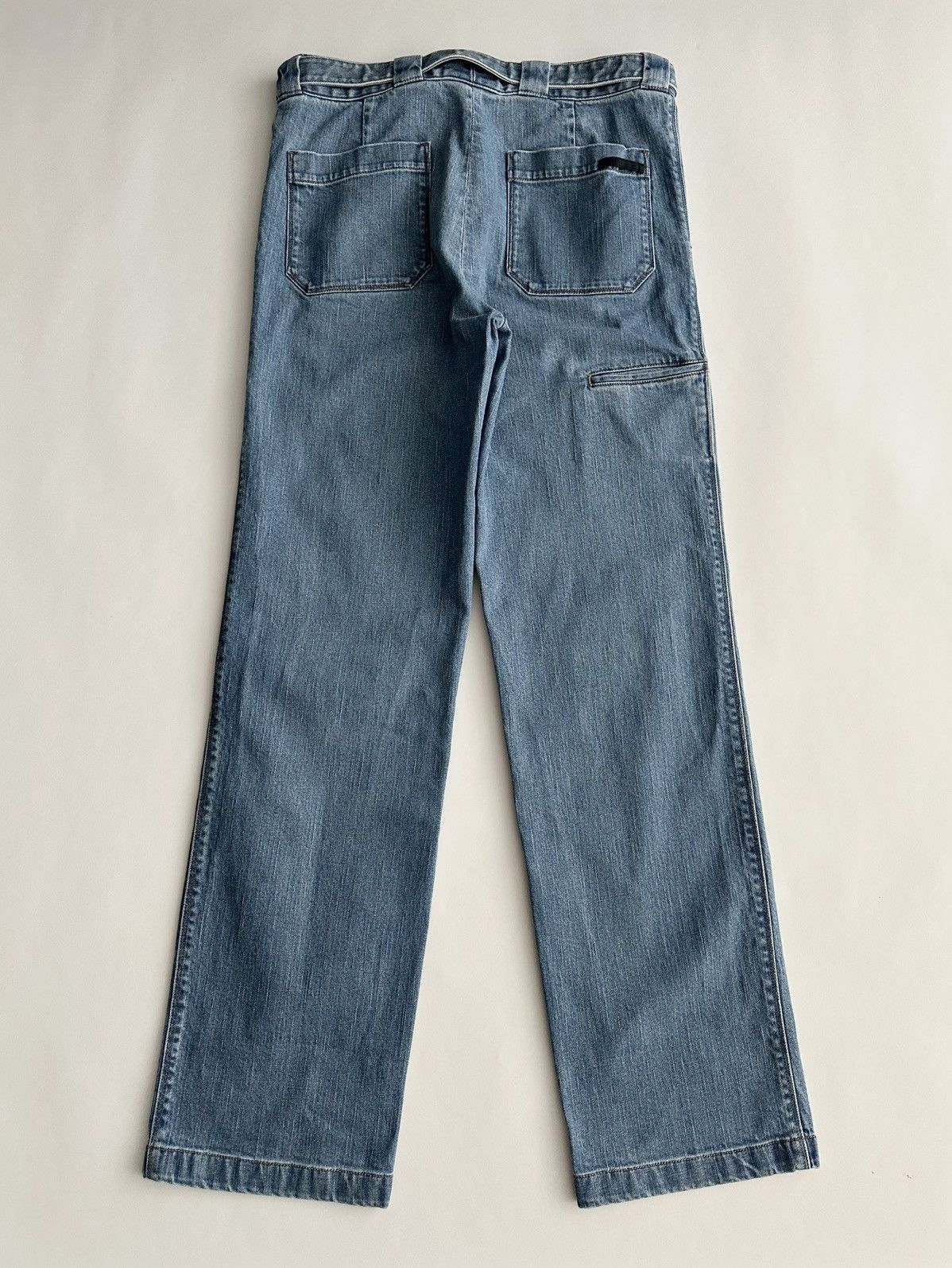 Prada Prada Belted Denim Work Pants Size US 30 / EU 46 - 5 Thumbnail