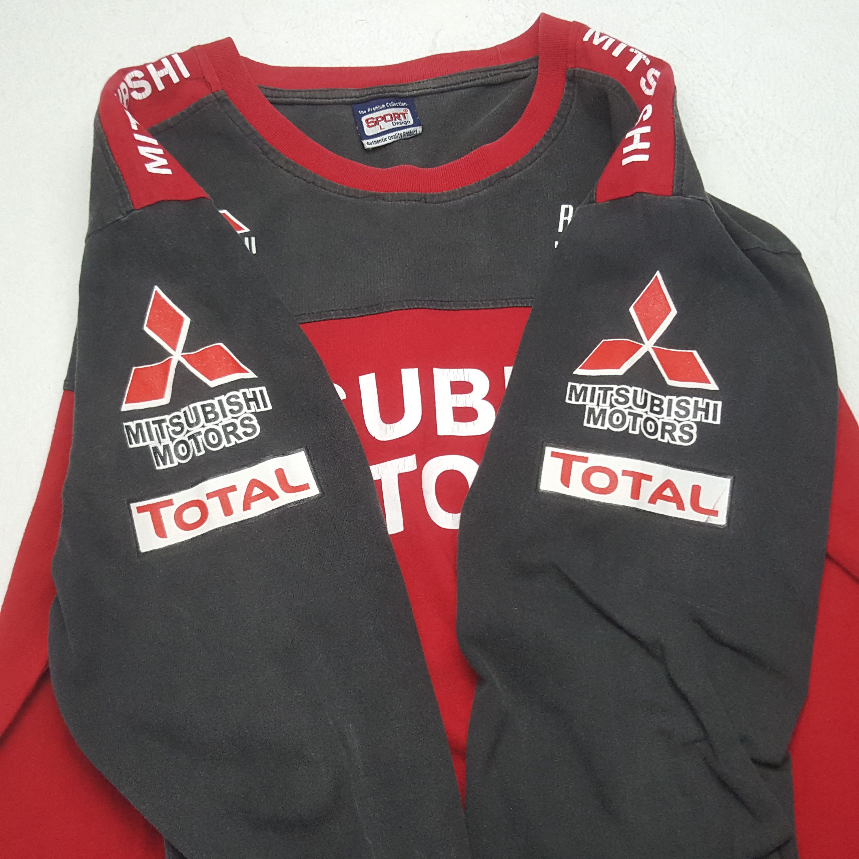 Vintage Vintage Mitsubishi Motors Racing Tshirt Size US L / EU 52-54 / 3 - 8 Thumbnail