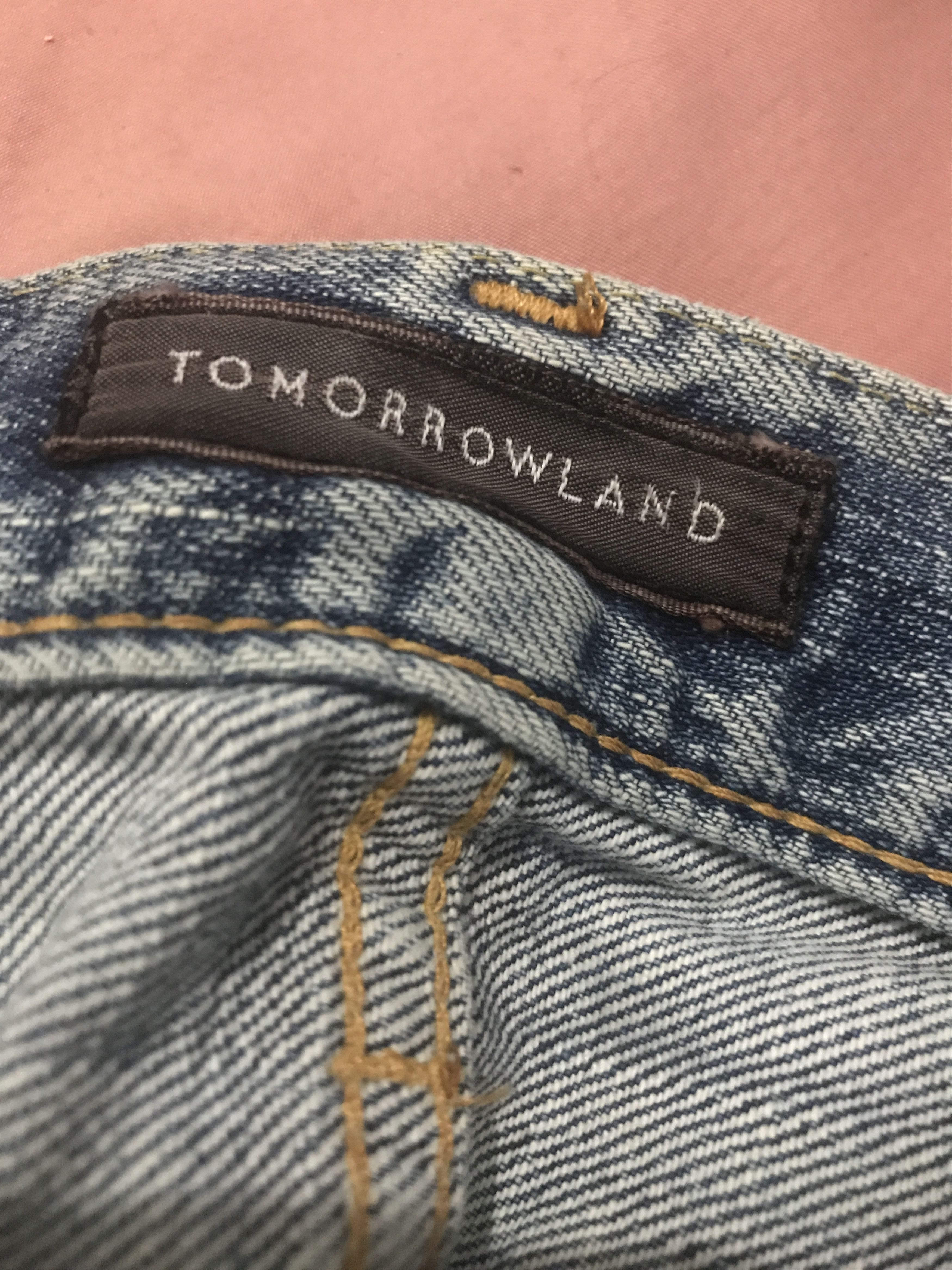 Japanese Brand Tomorrowland selvedge mud wash distressed denim Size US 30 / EU 46 - 10 Thumbnail