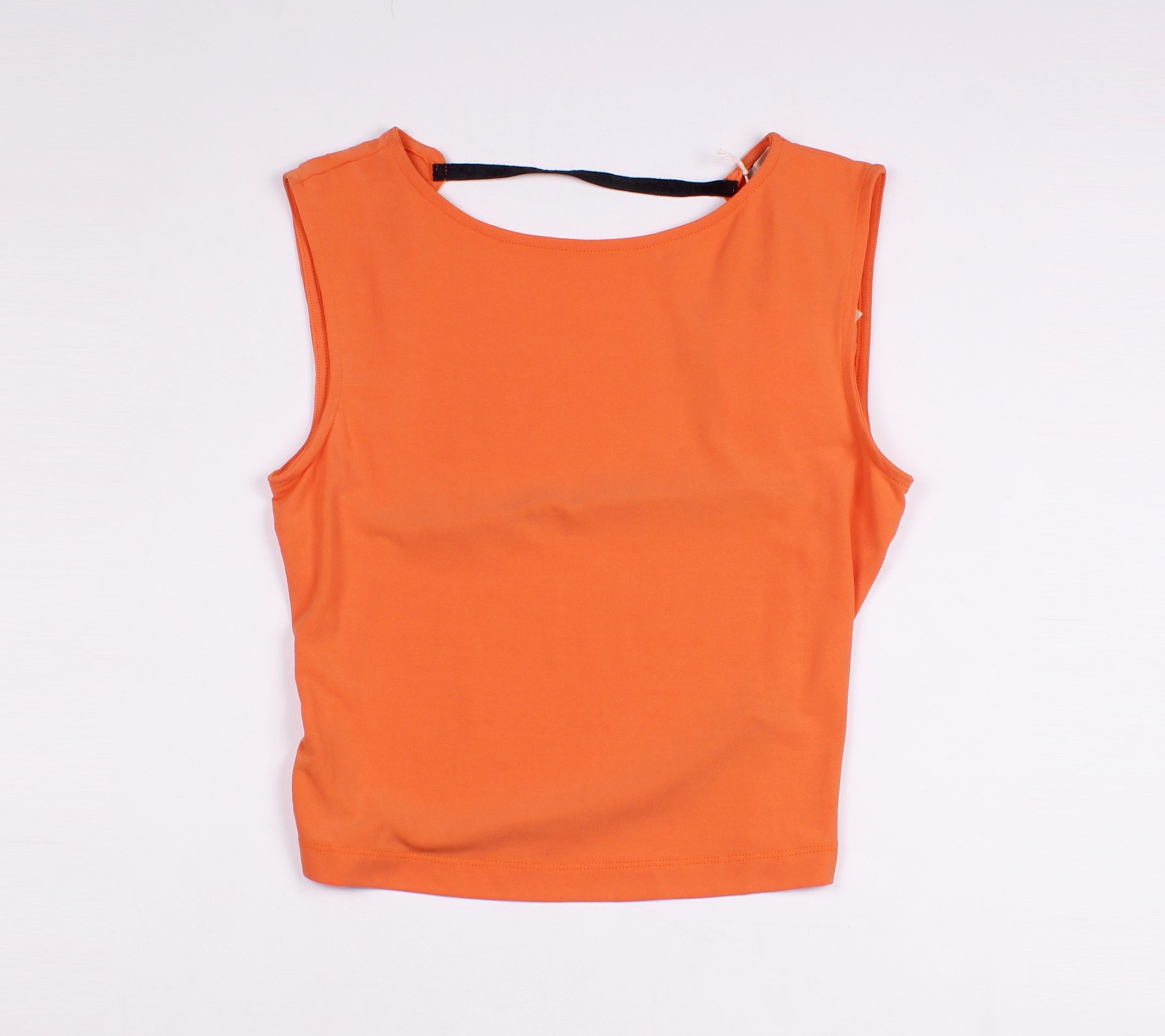 Vintage Vintage OX Y2K Open Back Straps Cropped Top Size M / US 6-8 / IT 42-44 - 1 Thumbnail