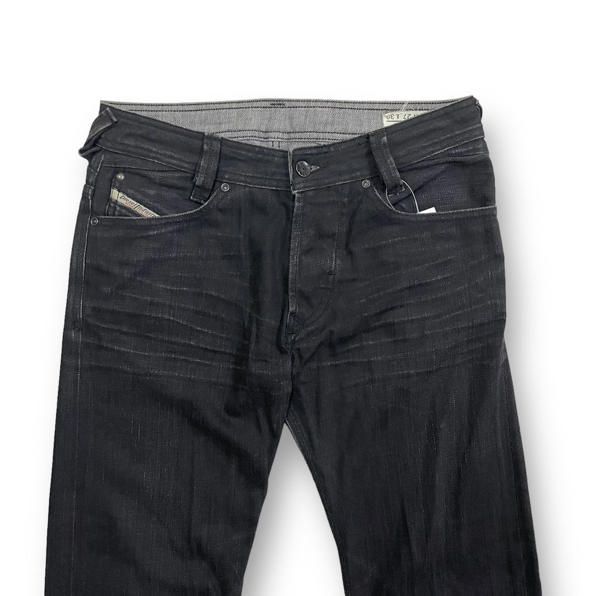 If Six Was Nine Rare Diesel Slammer Made in Italy by Cow Leather Size US 31 - 3 Thumbnail