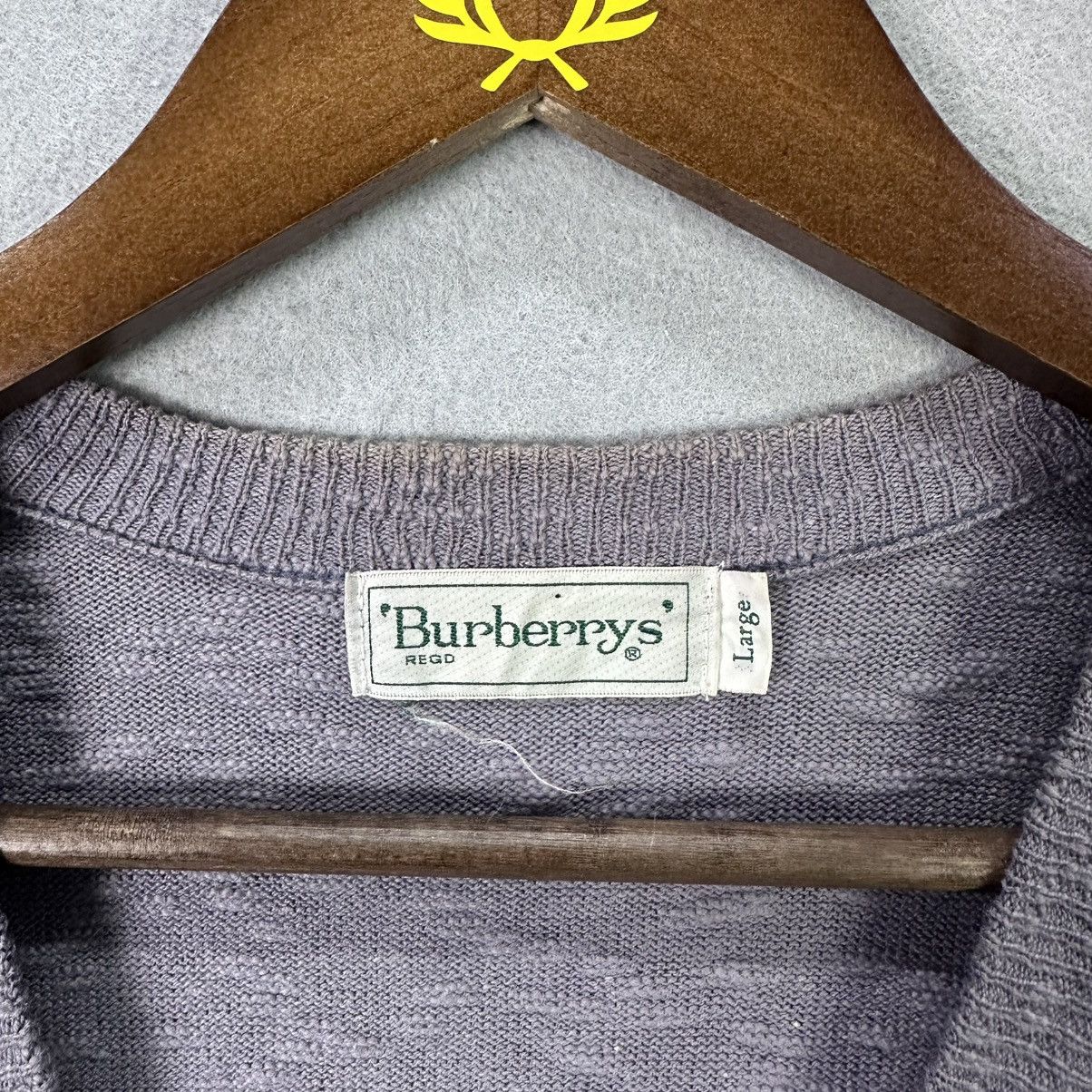 Burberry Vintage Burberrys Knit Vest Fair Isle Pattern Wool Vest Size US L / EU 52-54 / 3 - 4 Thumbnail