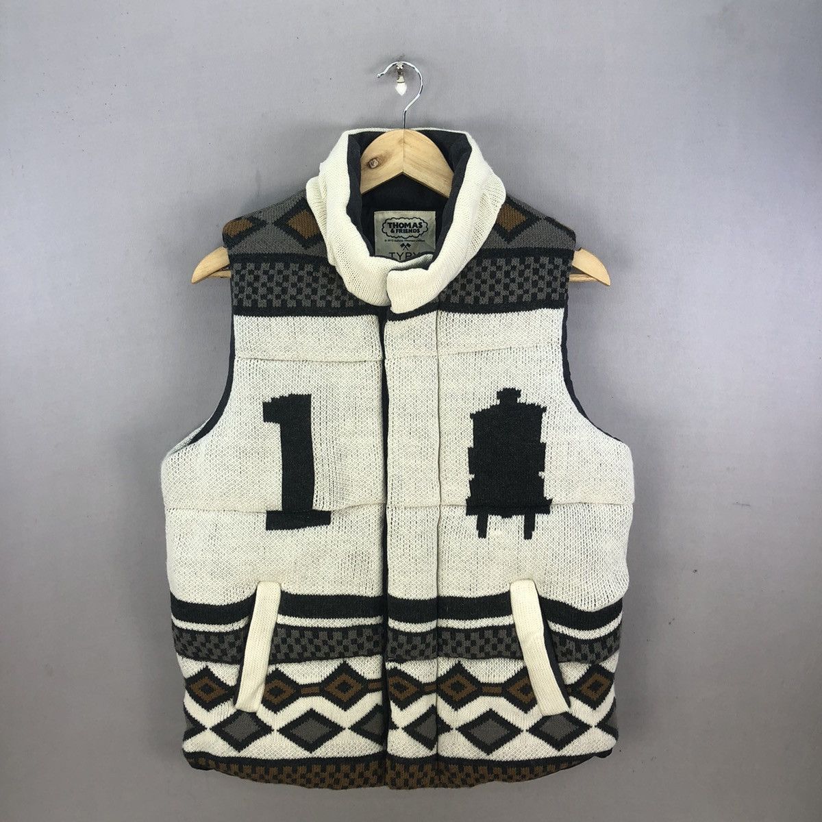 Ciaopanic Ciaopanic 2012 Limited Thomas & Friends Knit Padded Vests Size US M / EU 48-50 / 2 - 1 Thumbnail