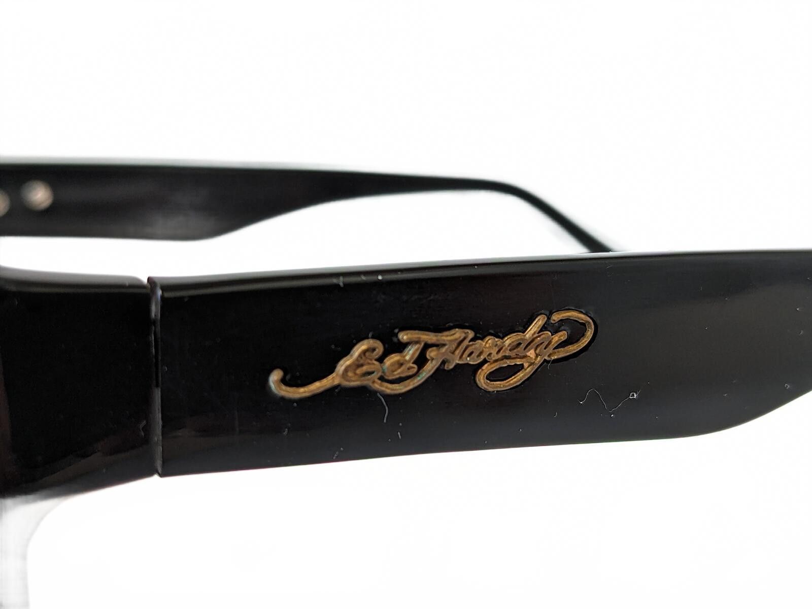 Ed Hardy Ed Hardy Hand-made Sunglasses China | Rectangular Black Size ONE SIZE - 4 Thumbnail