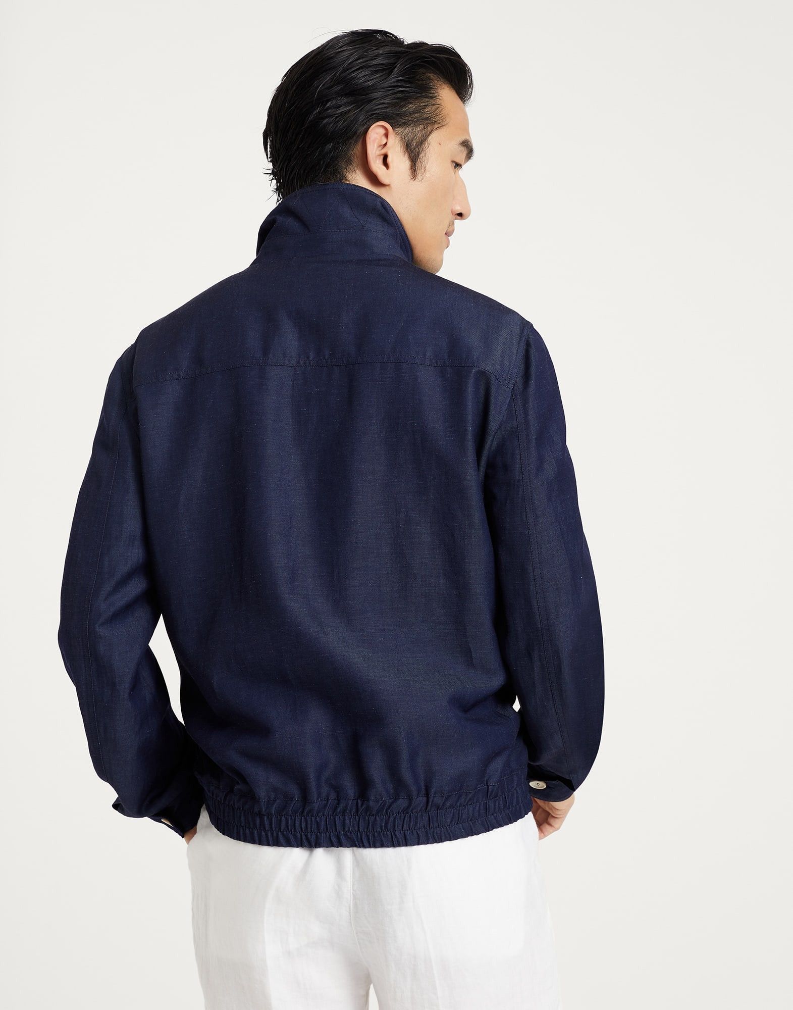 Brunello Cucinelli Jacket in Dark Blue Size US S / EU 44-46 / 1 - 6 Thumbnail