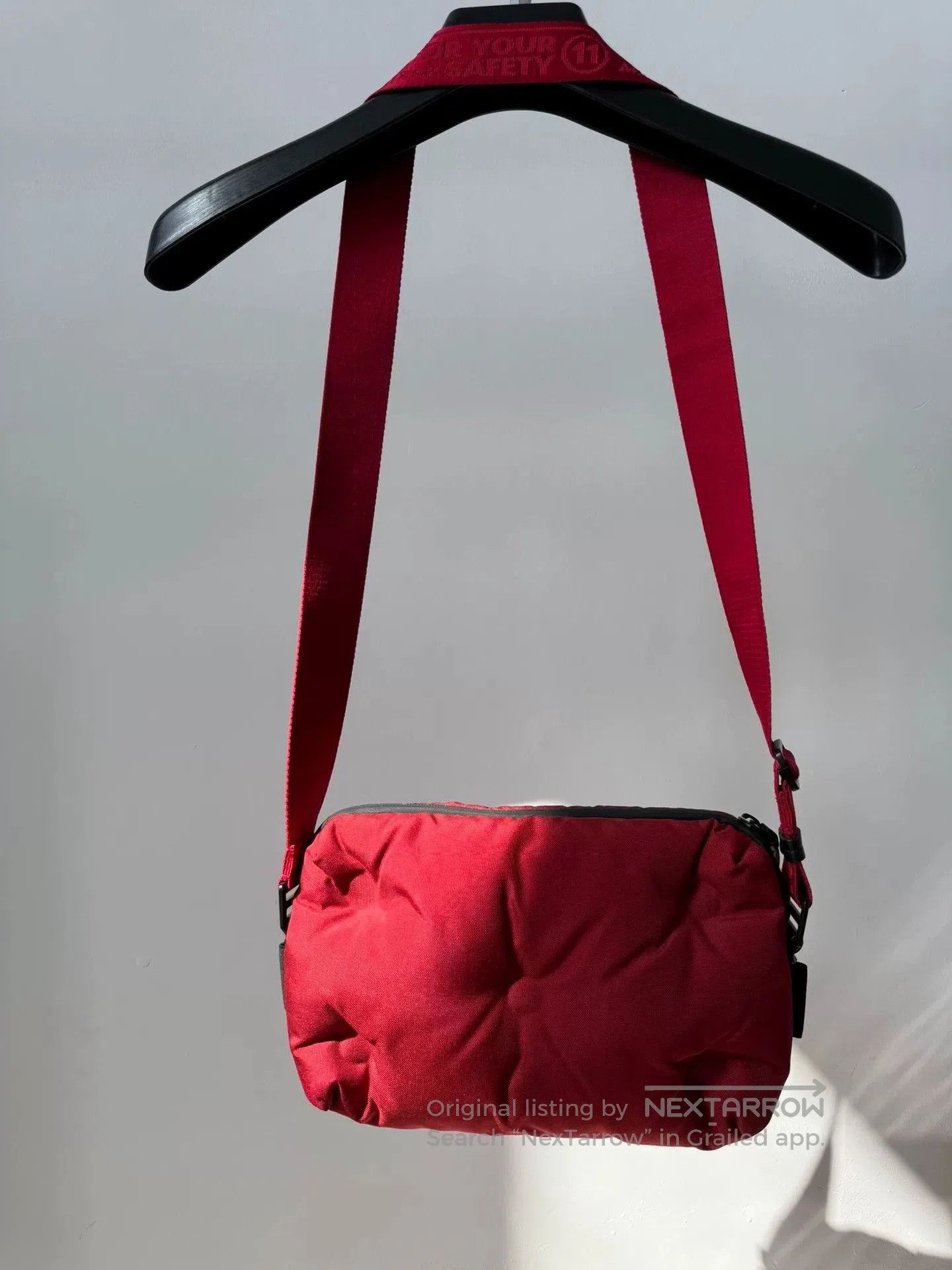 Maison Margiela Maison Margiela Red Canvas Shoulder Bag. Size ONE SIZE - 2 Thumbnail