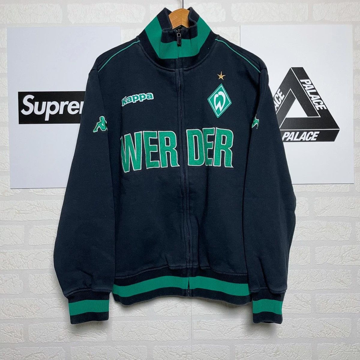 Kappa Vintage Kappa Werder Bremen Zip Hoodie Sweatshirt 00s Size US M / EU 48-50 / 2 - 1 Thumbnail