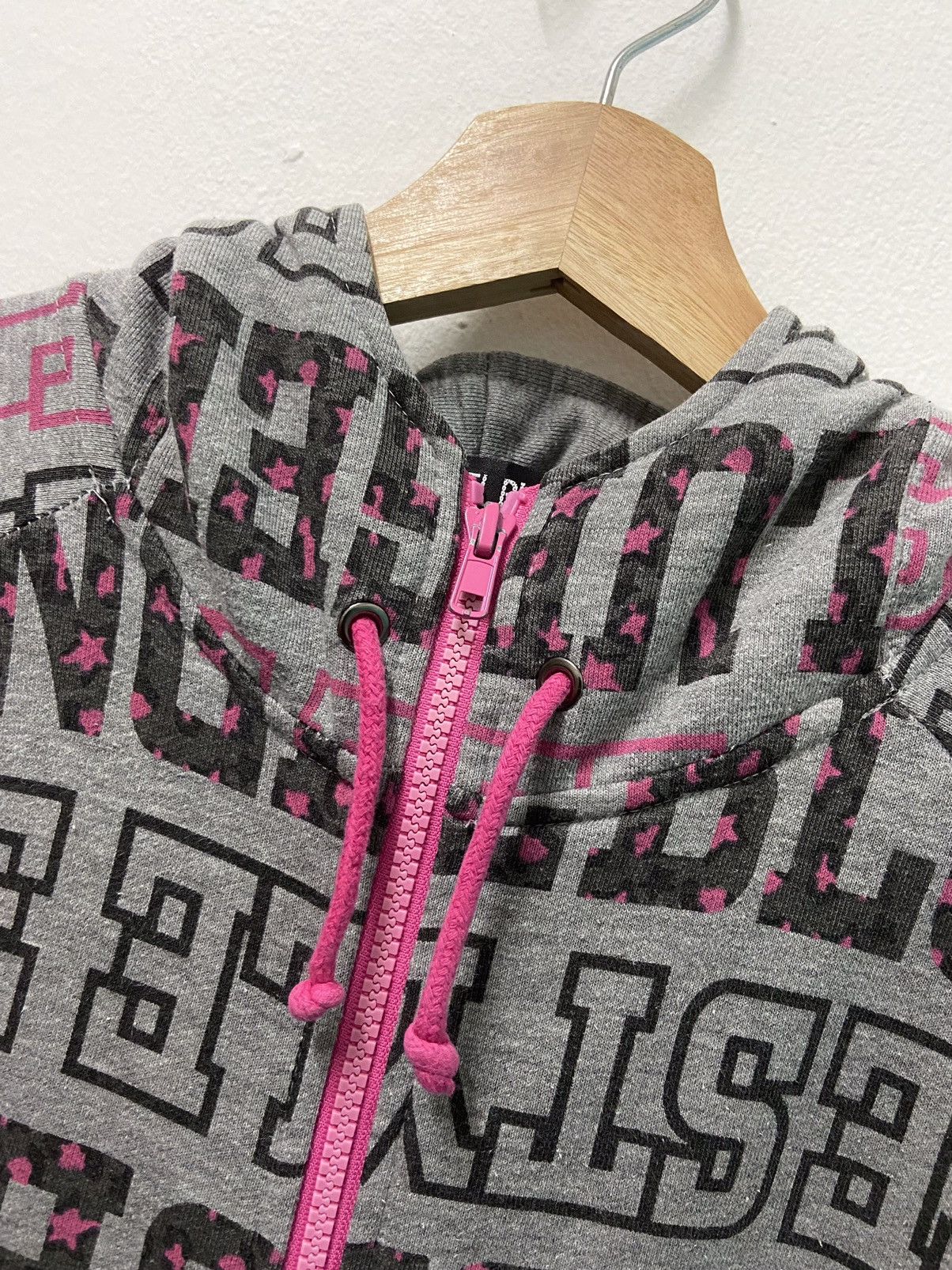Angel Blue 2000's Angel Blue " Dance Style " Cat Hoodie Zipper Size US XL / EU 56 / 4 - 4 Thumbnail