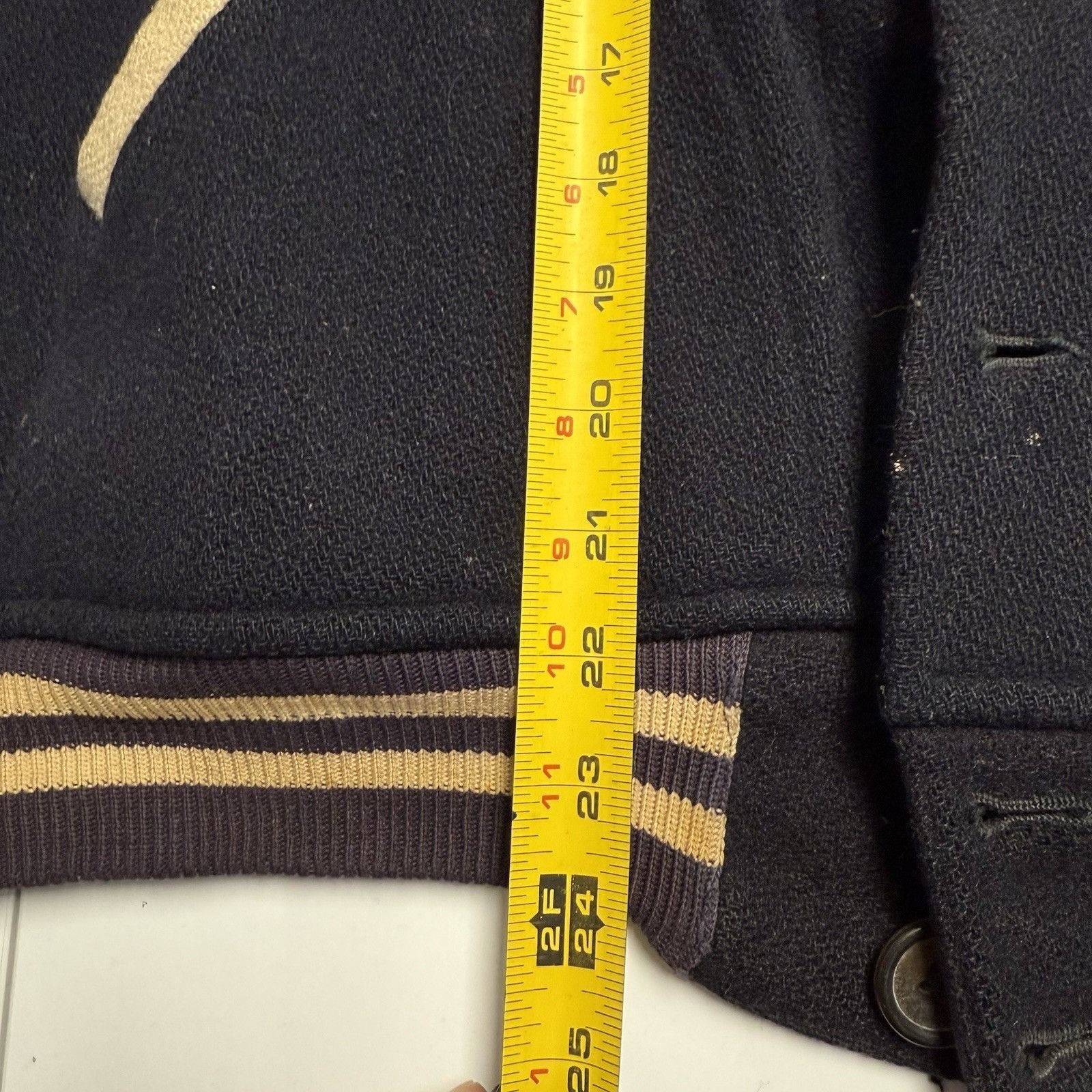 Champion Vintage 50s Champion Running Man Cheshire Football Letterman Size US M / EU 48-50 / 2 - 14 Thumbnail