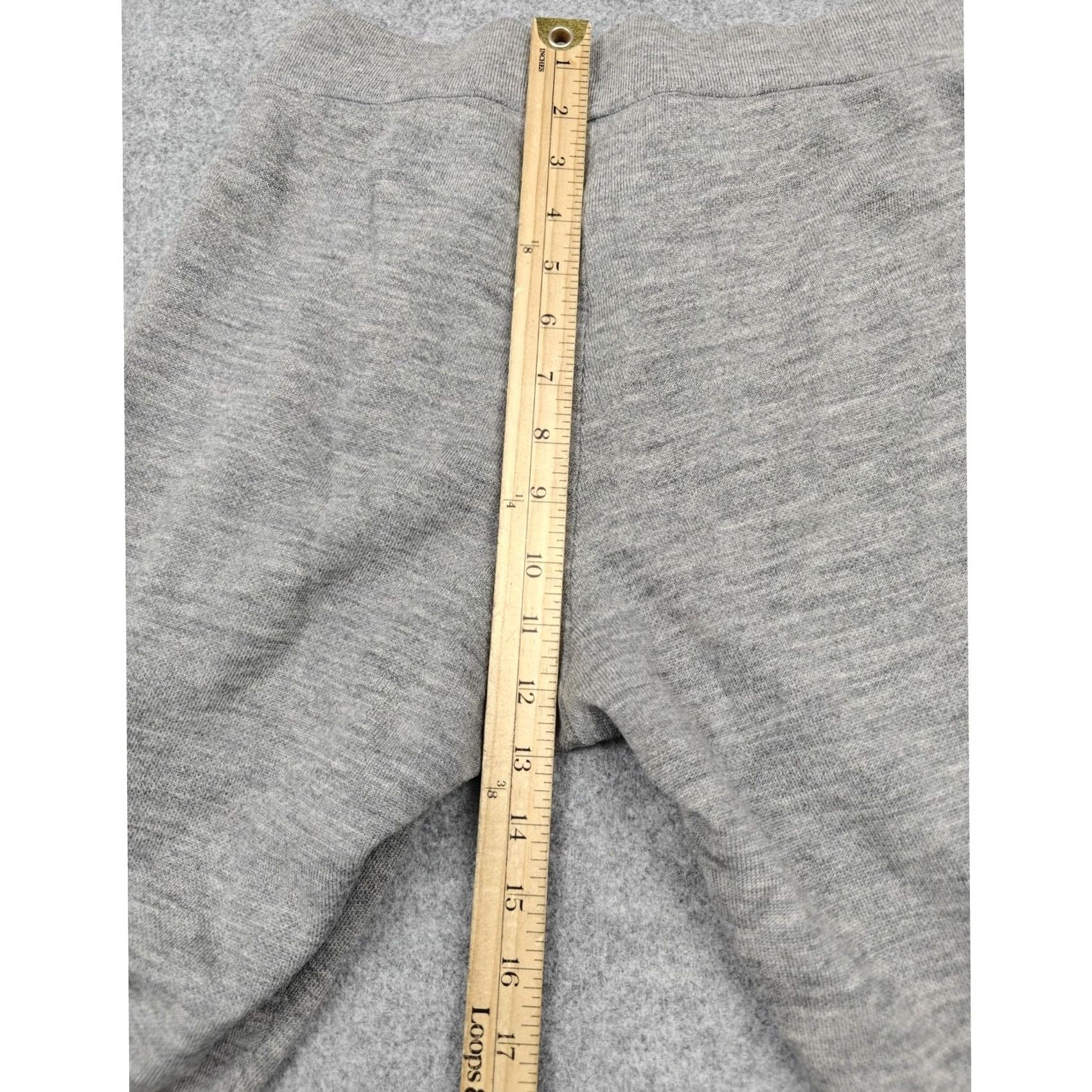 Alice + Olivia Alice + Olivia Pants Womens 0 Gray Wool Knit Jogger Lounge Cuffed Sweatpants Size 25" / US 0 / IT 36 - 7 Thumbnail