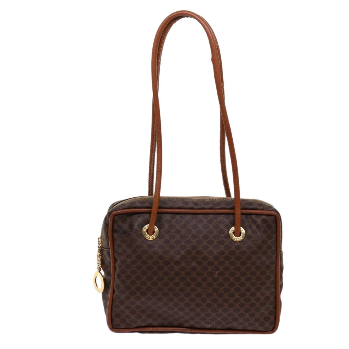 Celine CELINE Macadam Canvas Shoulder Bag Pvc Brown Size ONE SIZE - 13 Thumbnail