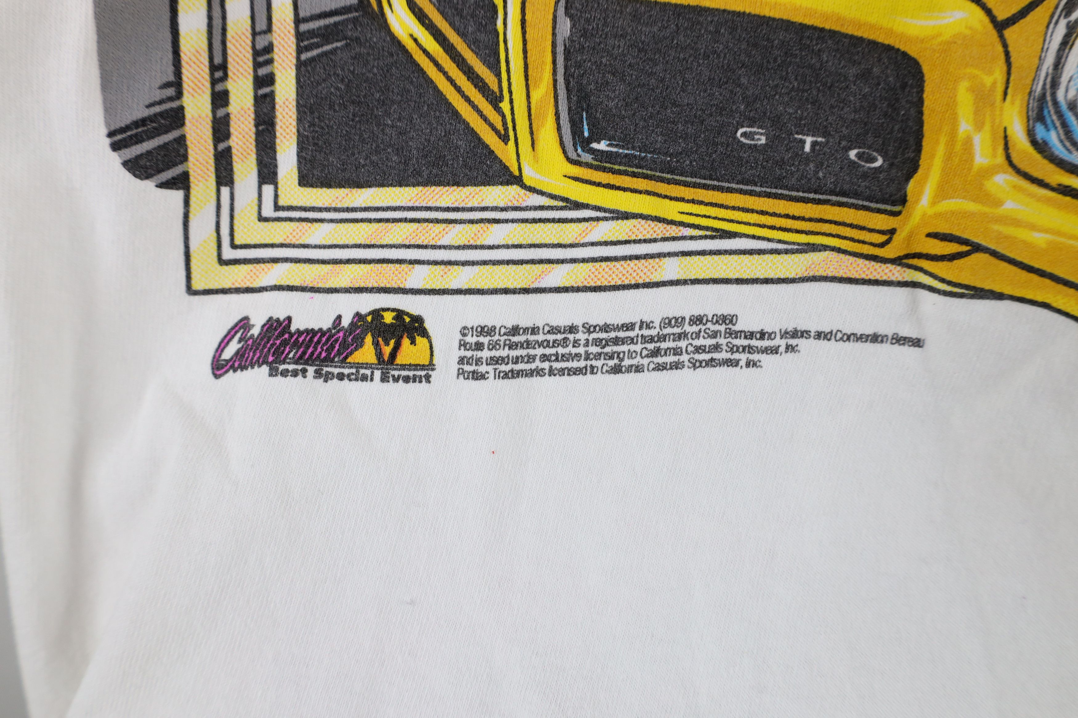 Vintage Vintage 90s Route 66 Rendezvous Muscle Car Racing T-Shirt Size US M / EU 48-50 / 2 - 10 Thumbnail