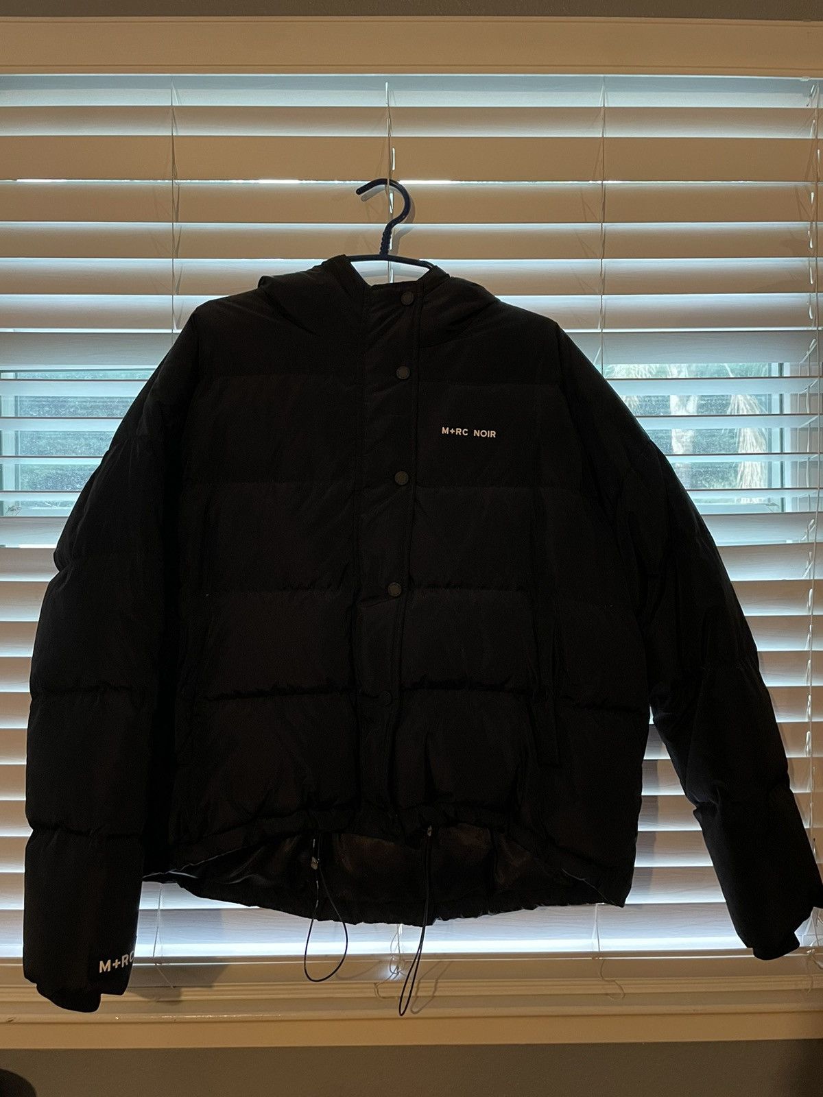 image of M Rc Noir M+Rc Noir Puffer Jacket in Black, Men's (Size Medium)
