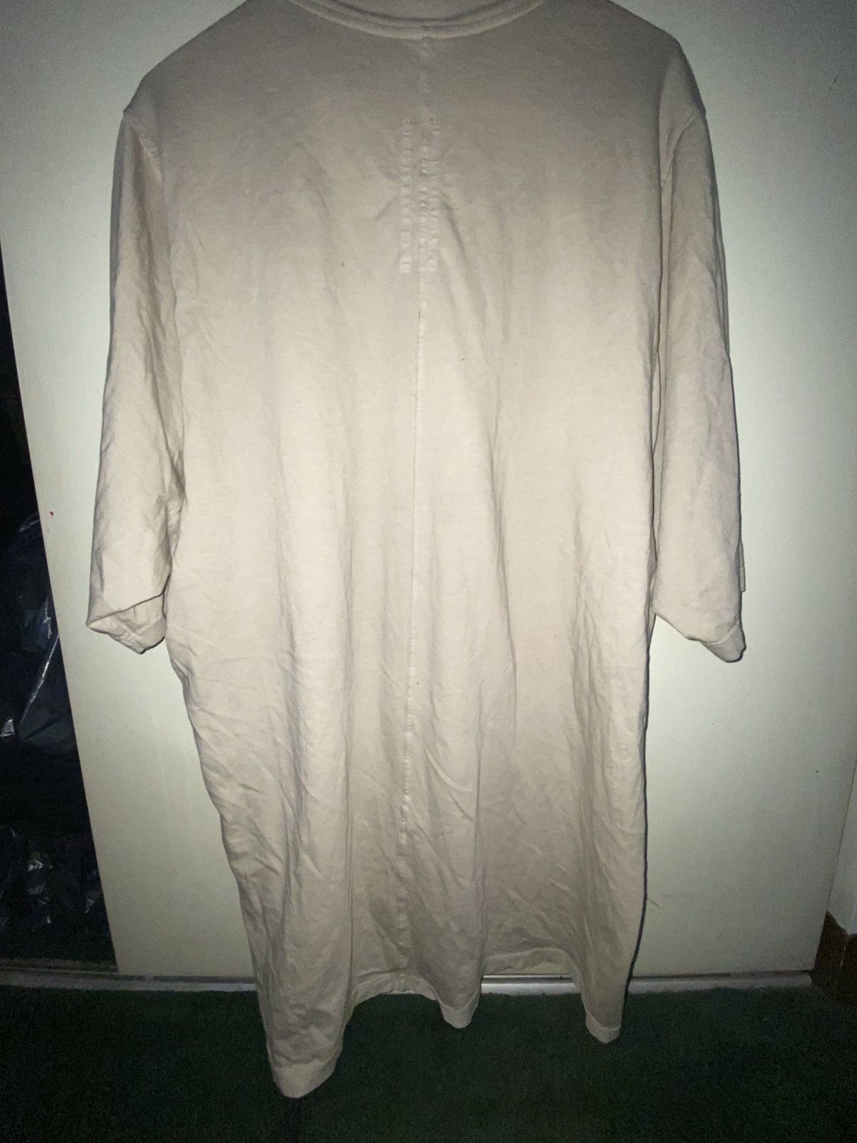 Rick Owens Rick Owens DRKSHDW Tan Cotton Shirt – Avant-Garde Minimalism Size US XS / EU 42 / 0 - 2 Thumbnail