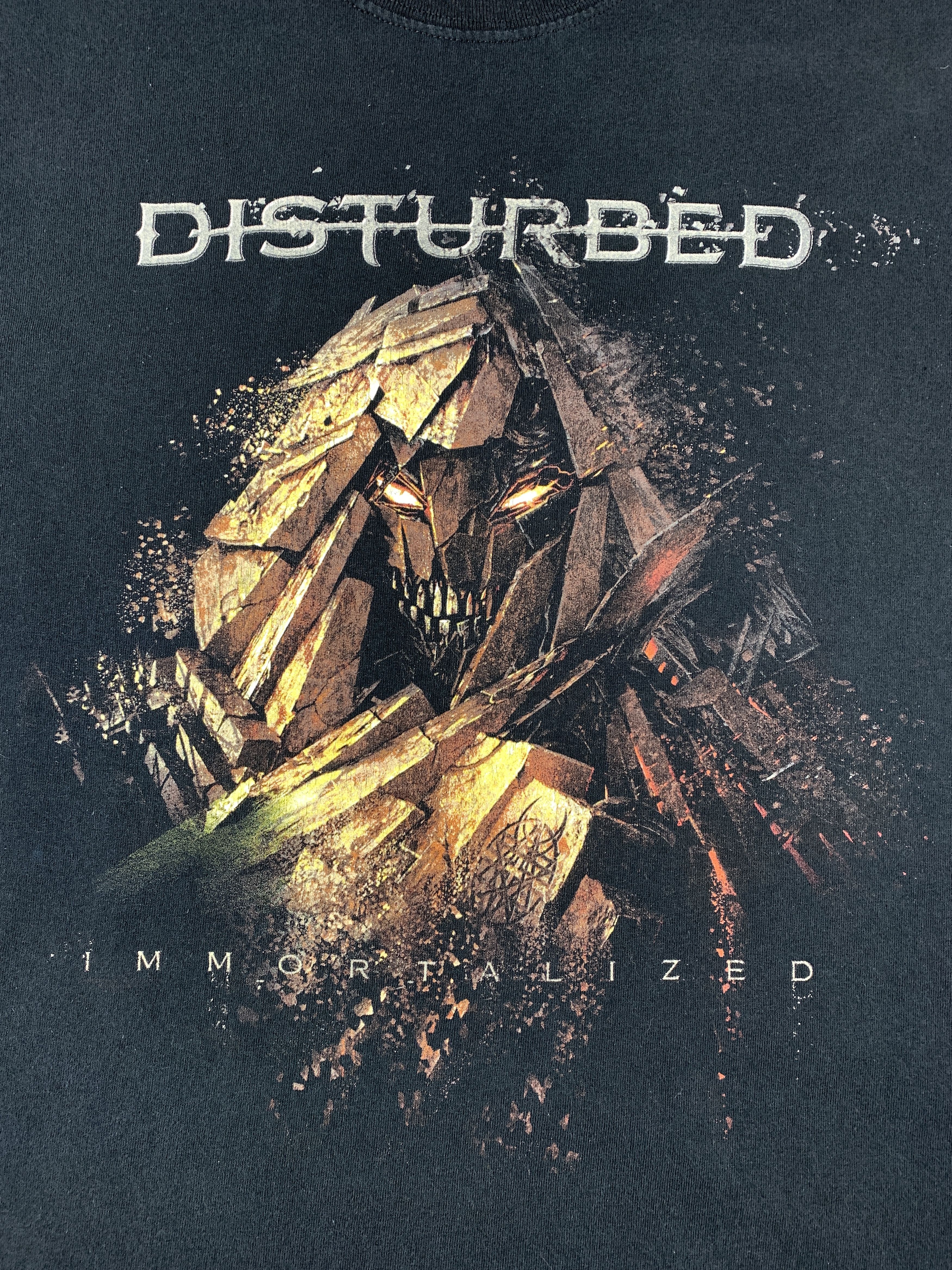 Band Tees × Vintage Vintage Disturbed Immortalized 2017 Band Tour T Shirt Size US L / EU 52-54 / 3 - 3 Thumbnail
