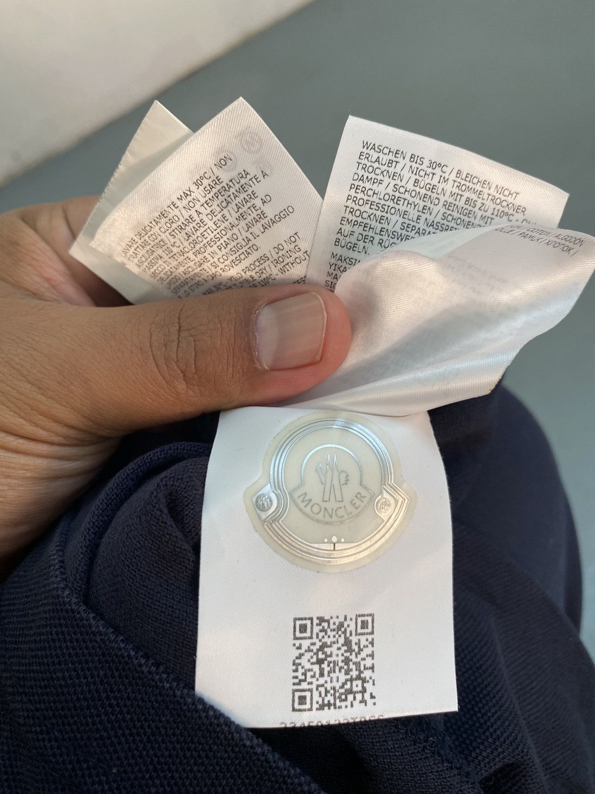 Moncler MONCLER POLO TEE Size US XS / EU 42 / 0 - 7 Thumbnail
