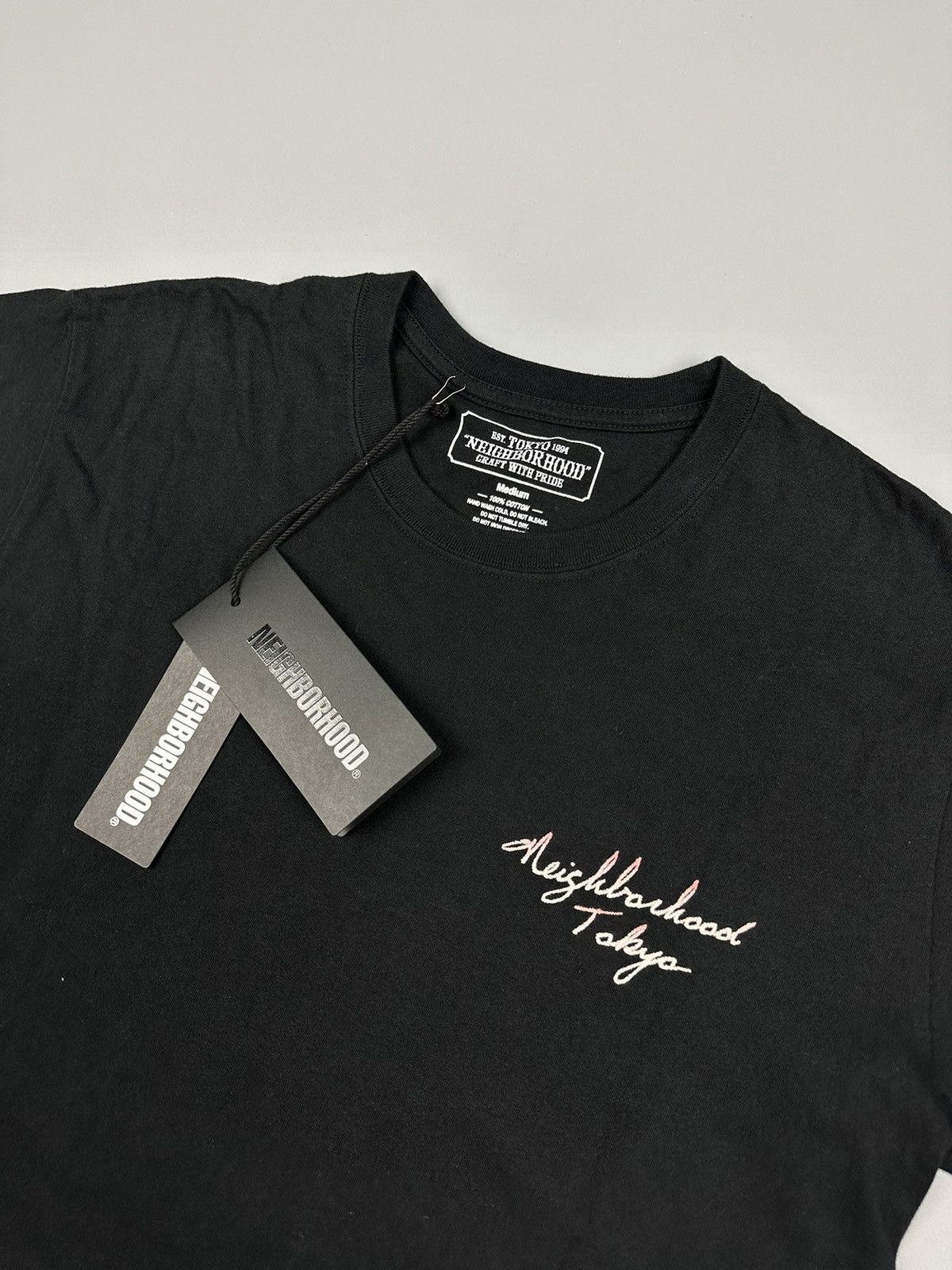 Neighborhood Neighborhood Japan Embroidery Skull Tee Size US M / EU 48-50 / 2 - 4 Thumbnail