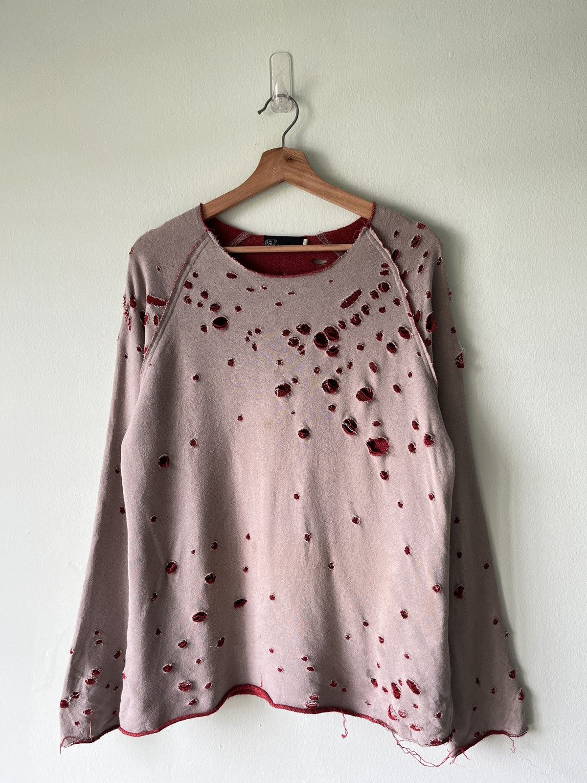 Japanese Brand × Vintage Lava Tram Distressed Long Sleeve Size M / US 6-8 / IT 42-44 - 3 Thumbnail