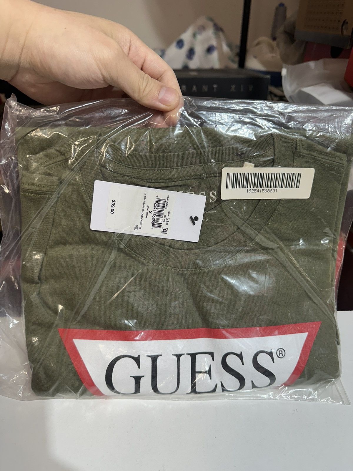 Guess Guess Classic Logo Tee Green Size US S / EU 44-46 / 1 - 1 Thumbnail