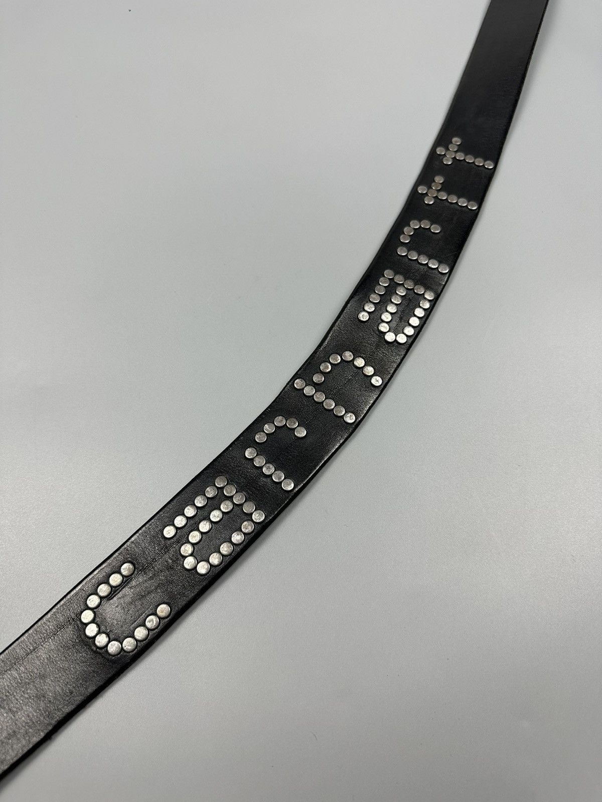 Carhartt × Carhartt Wip Vintage Carhartt WIP Script Studs Leather Belts Size 34 - 10 Thumbnail