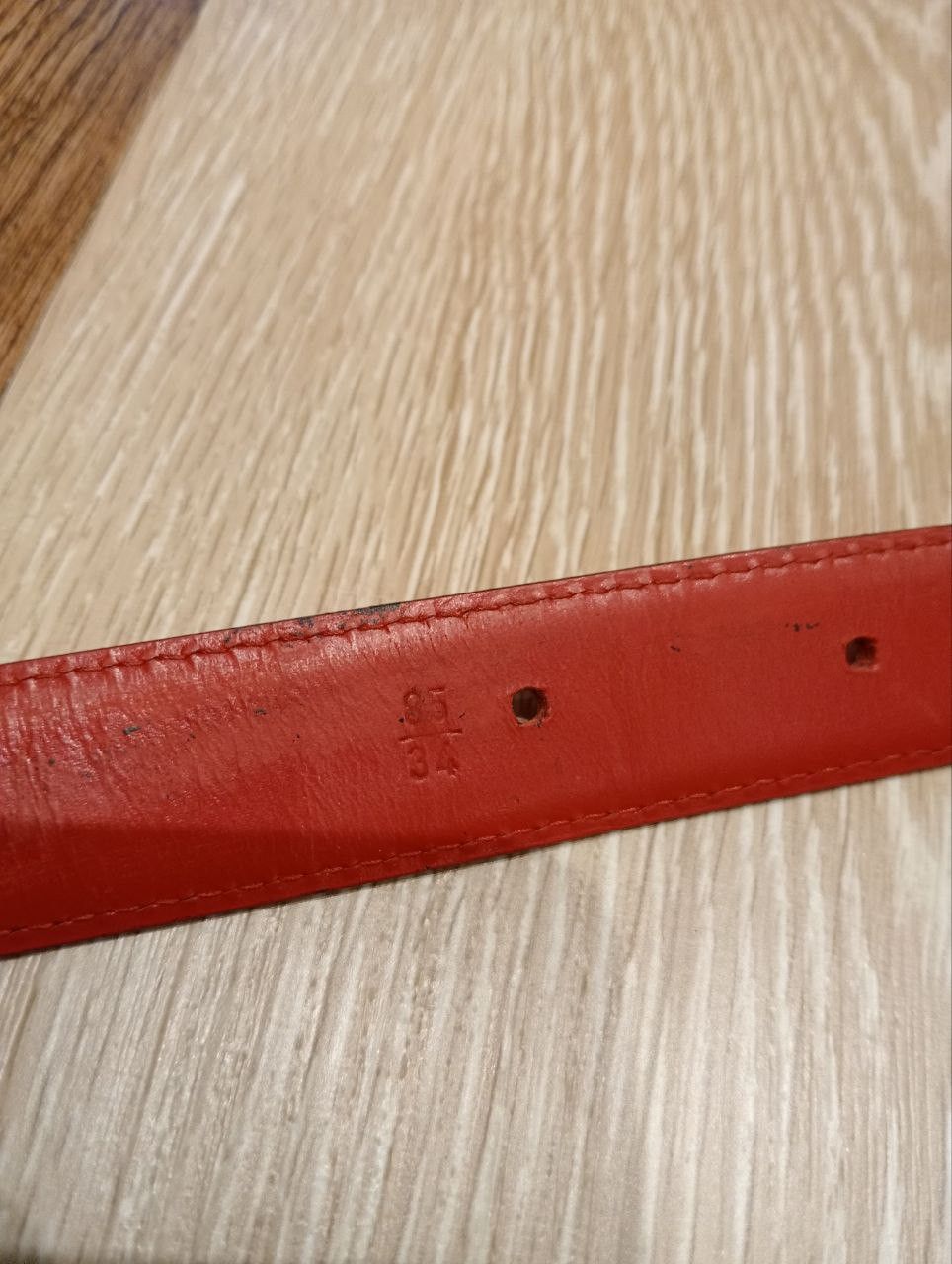 Louis Vuitton LOUIS VUITTON EPI LEATHER BELT Size ONE SIZE - 8 Thumbnail