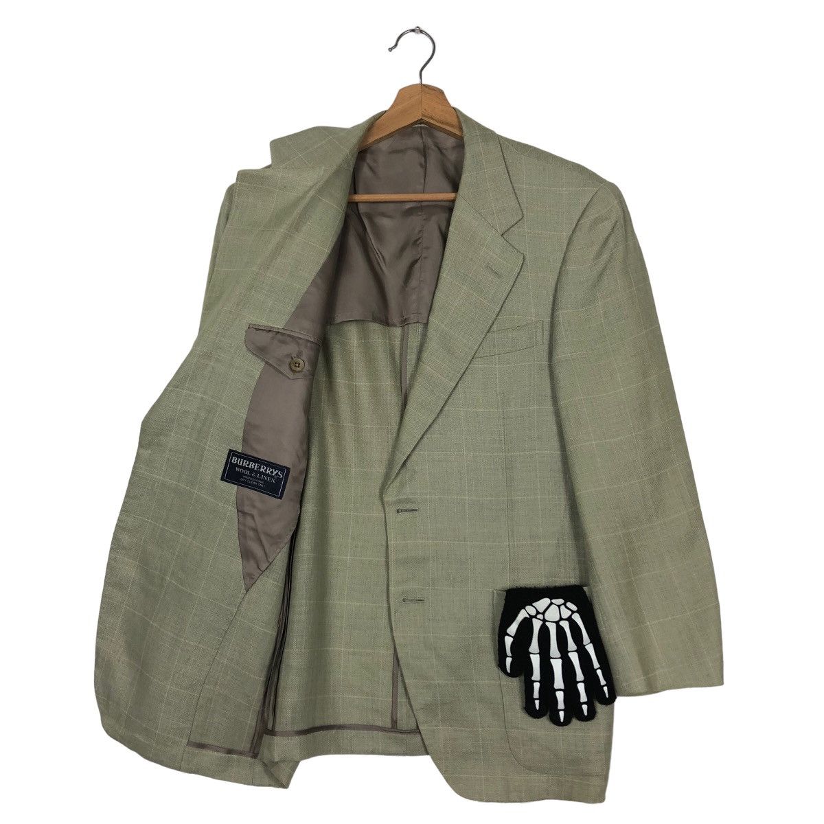 Burberry 🔥 Double Breast Coats Jacket Burberry Nova Check Tartan Size US M / EU 48-50 / 2 - 9 Thumbnail