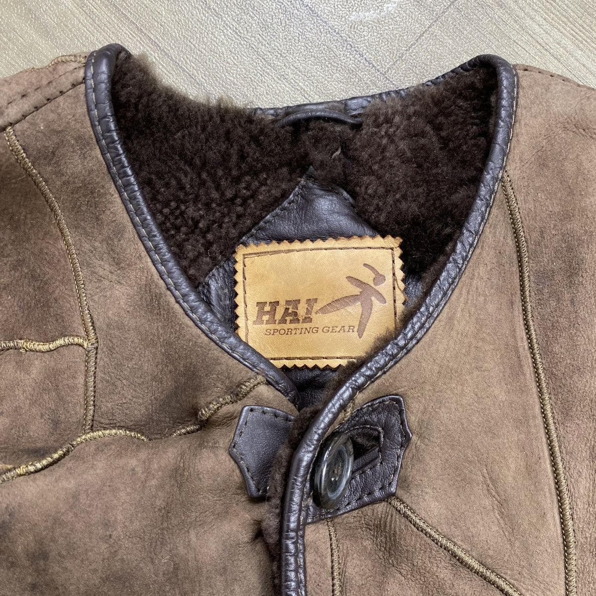 Hai Sporting Gear 1990s Hai Sporting Gear Issey Miyake Sheepskin Winter Jacket Size US L / EU 52-54 / 3 - 6 Thumbnail