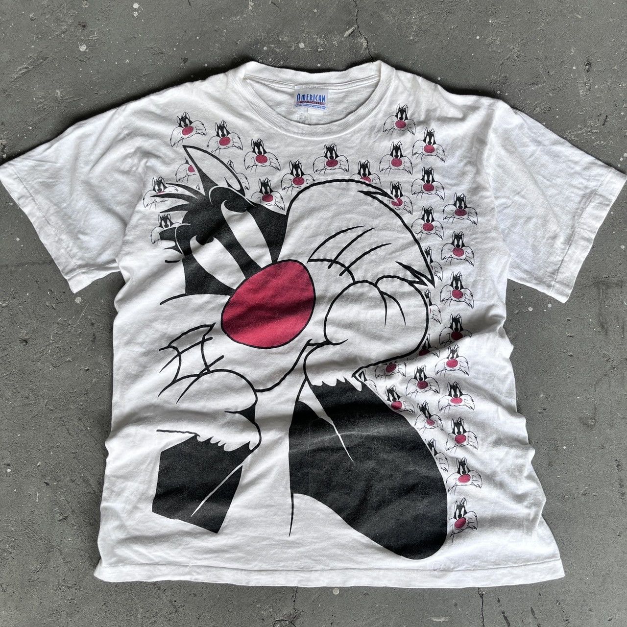 Cartoon Network Vintage Sylvester The Cat T-Shirt OVo Size US XL / EU 56 / 4 - 1 Thumbnail