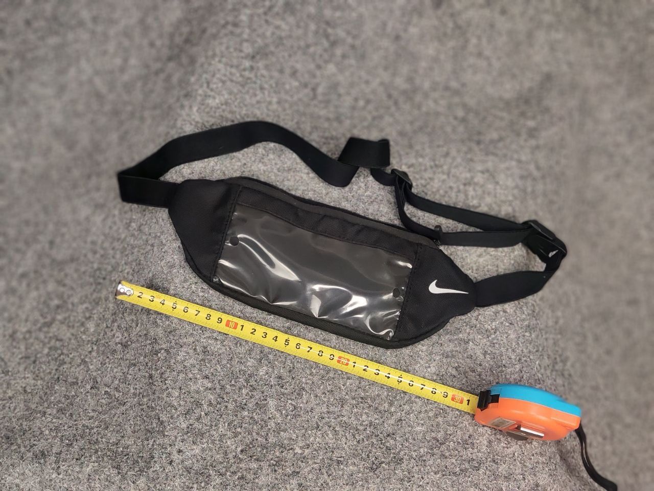 Nike Vintage Nike Black men's casual sports shirt with a belt Bag Size ONE SIZE - 13 Thumbnail