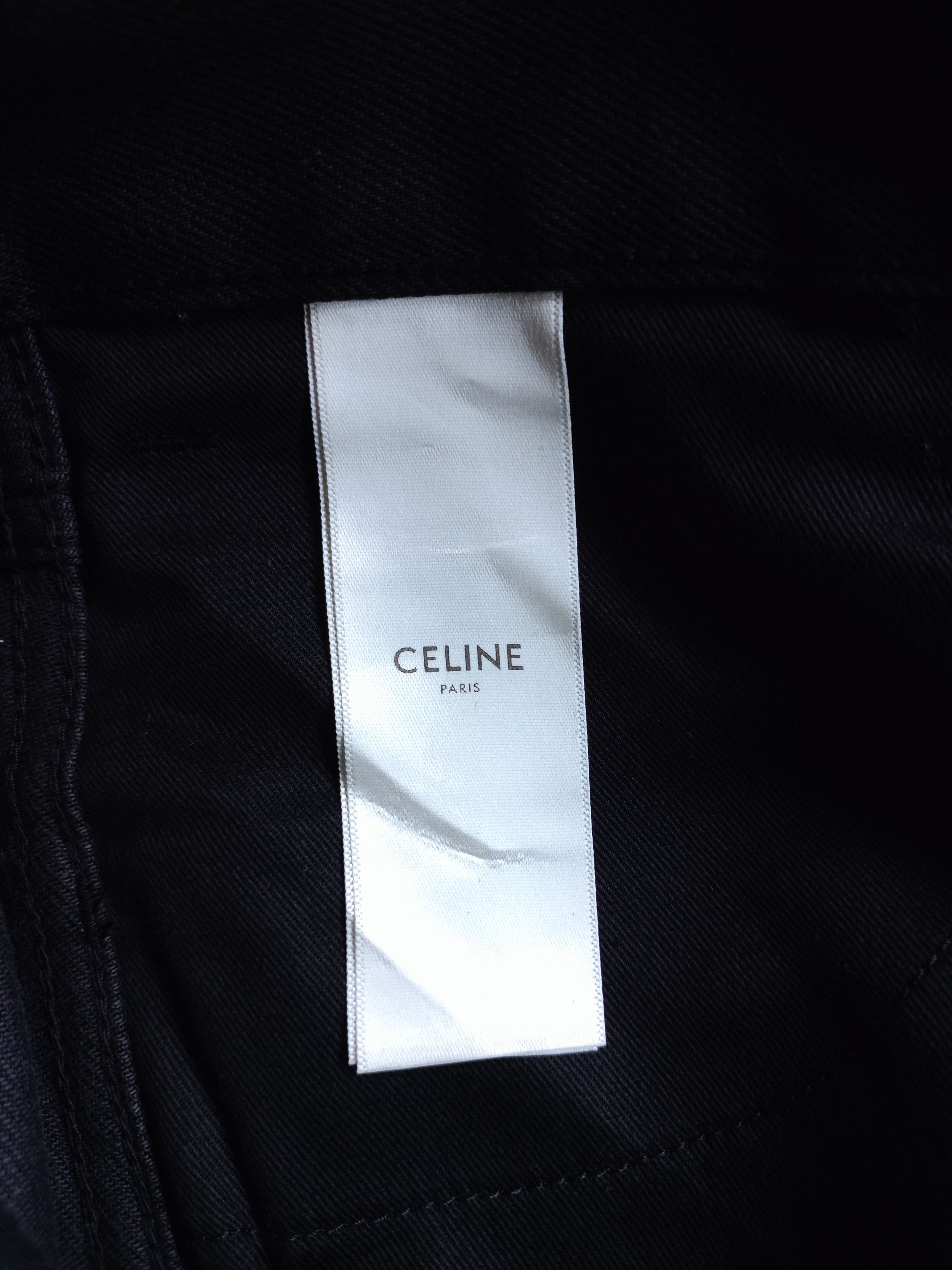 Celine Celine skinny Black Pants Size US 26 / EU 42 - 4 Thumbnail