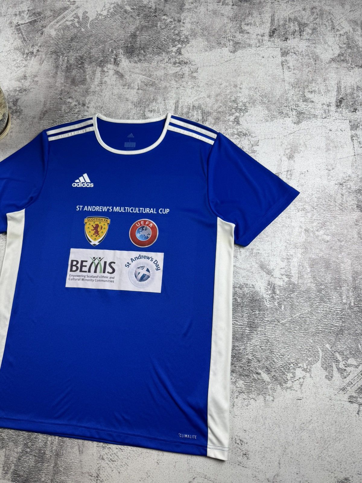 Adidas Scotland 2018/2019 St Andrew’s Multicultural Cup Soccer Football Jersey Shirt Size US L / EU 52-54 / 3 - 3 Thumbnail