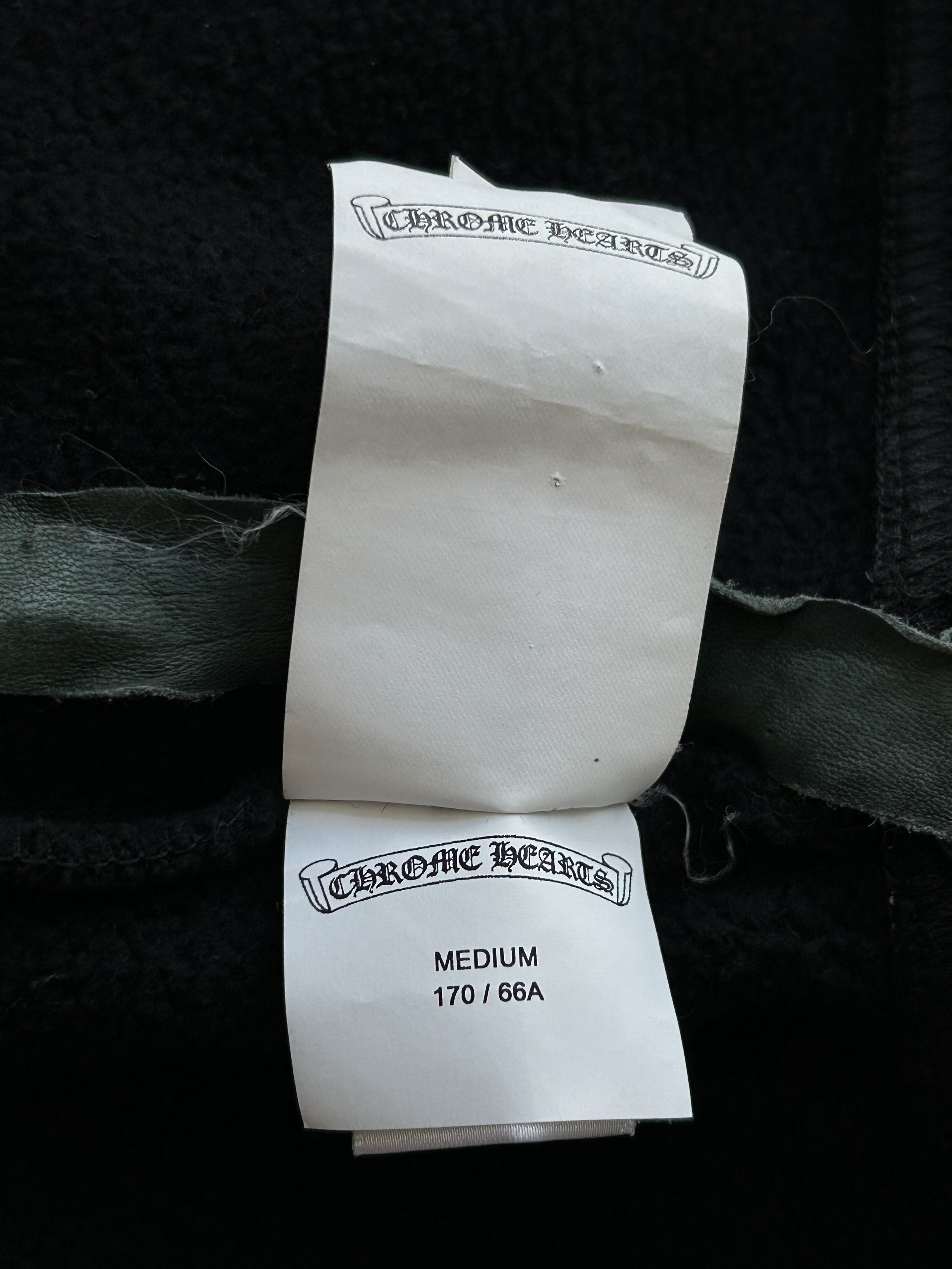 Chrome Hearts Chrome Hearts Black Cross Patch Sweatpants Size US 32 / EU 48 - 7 Thumbnail