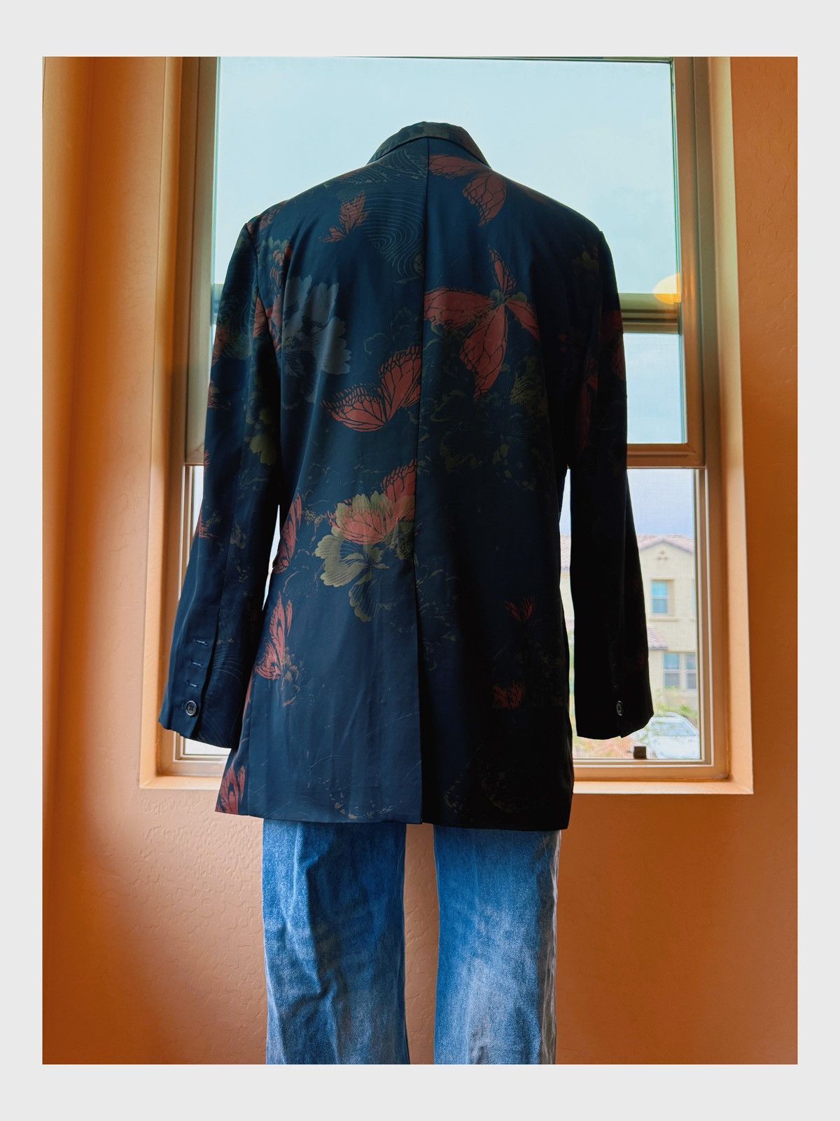 Vintage Oversized Kimono-Style Wrap Jacket (Unisex) Size L / US 10 / IT 46 - 8 Thumbnail